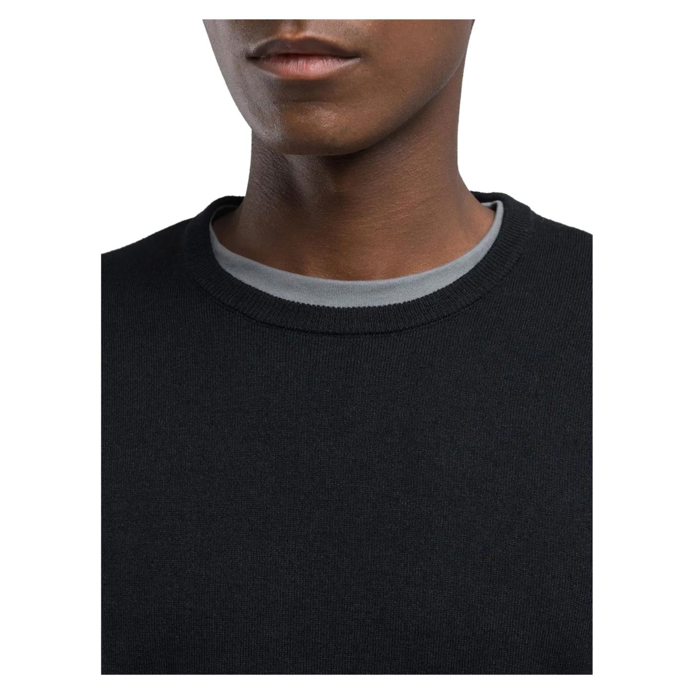 REPLAY PULLOVER GIROCOLLO