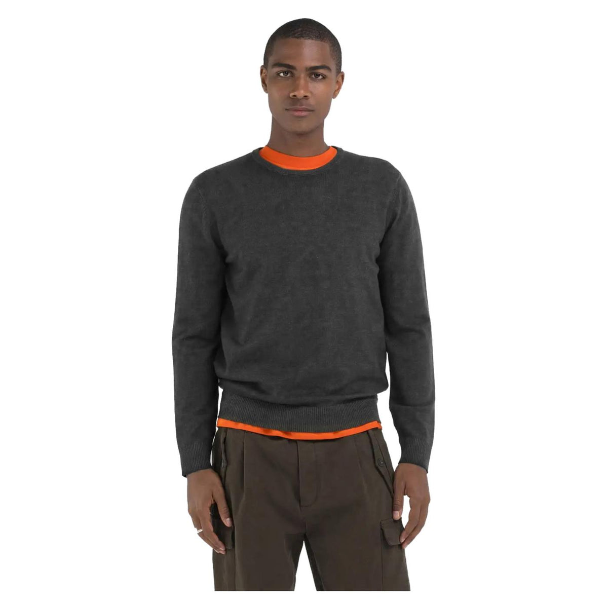 REPLAY CREW NECK PULLOVER
