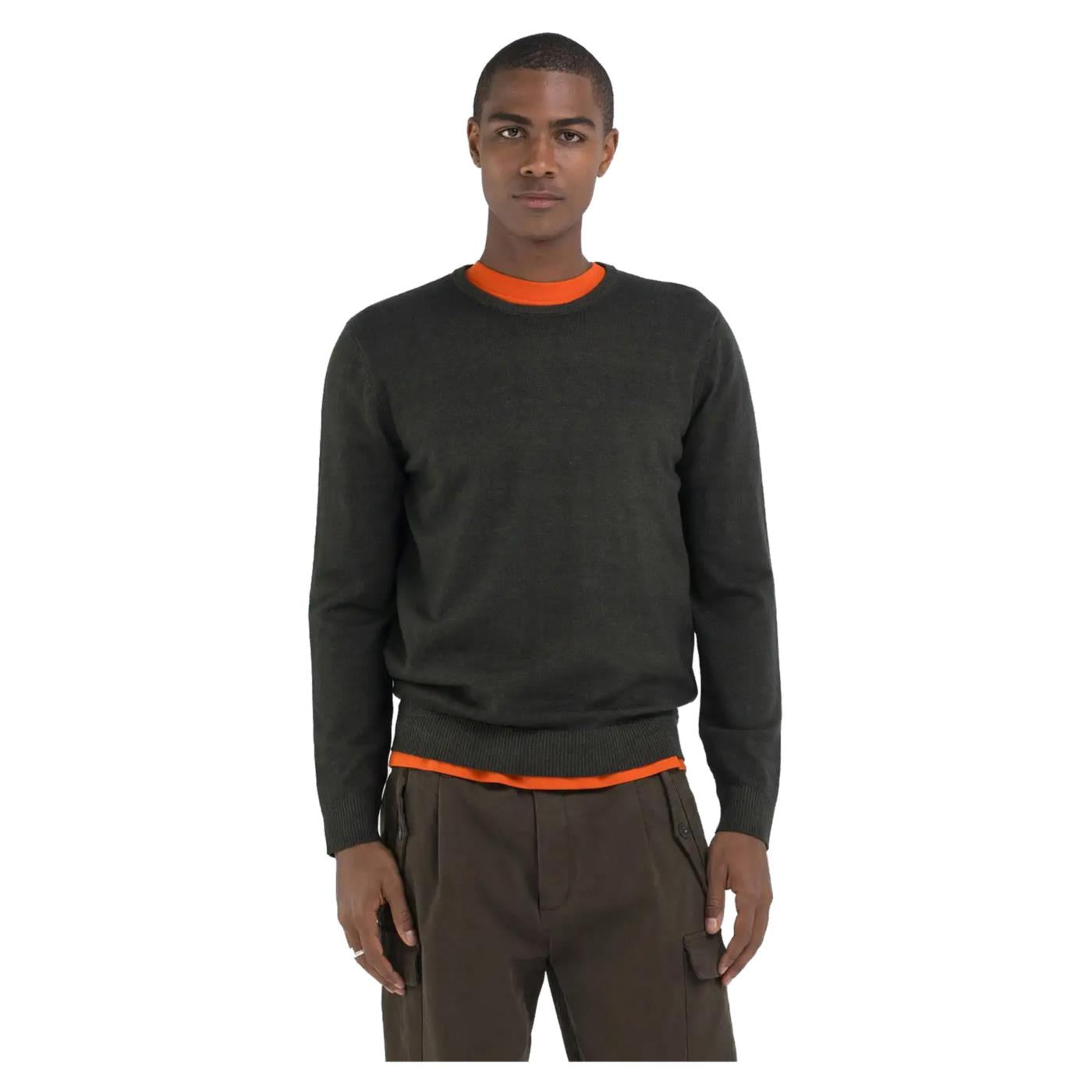 REPLAY PULLOVER GIROCOLLO