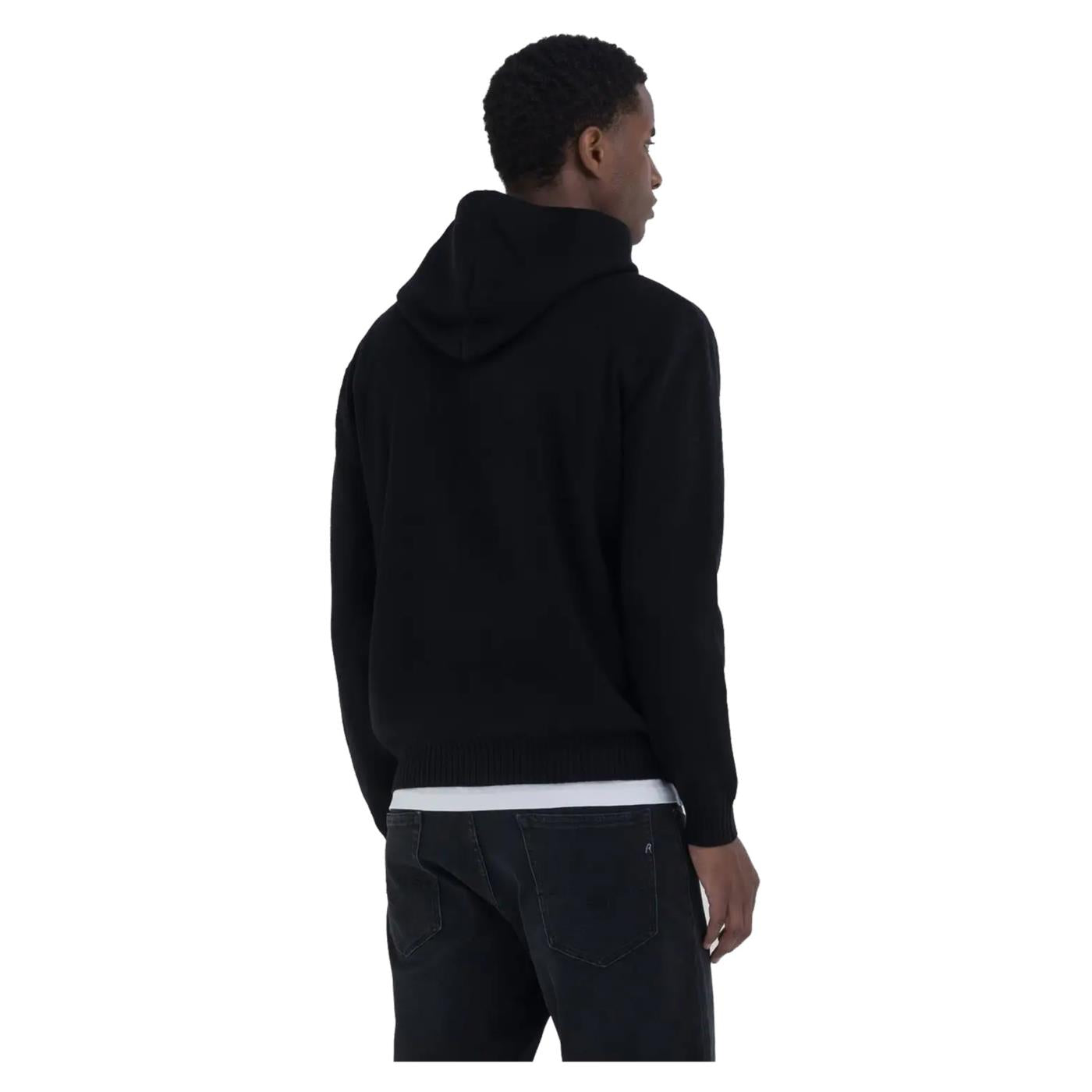 REPLAY MAGLIONE CON CAPPUCCIO