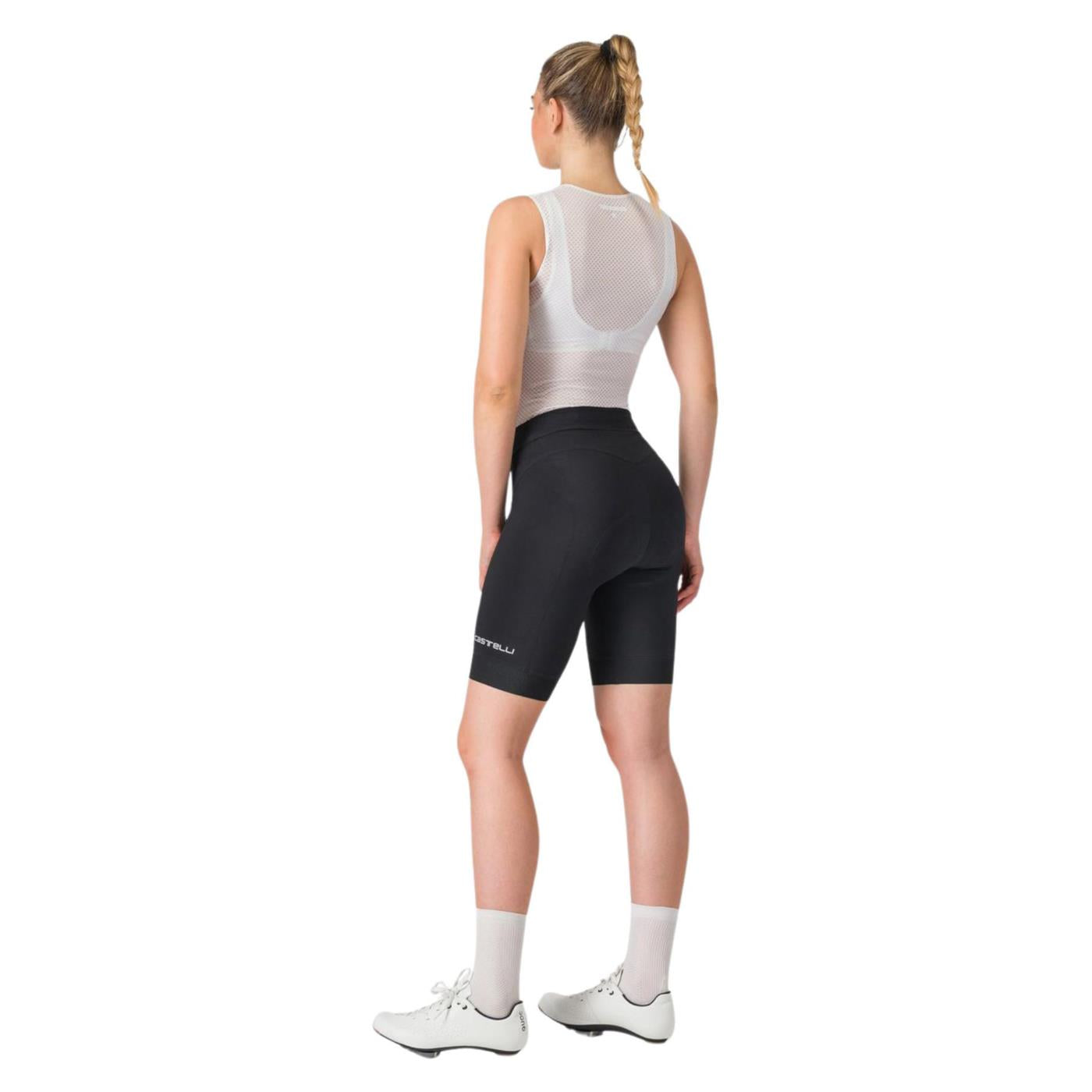 CASTELLI ENDURANCE WOMAN SHORT - C1-nero - vista 4