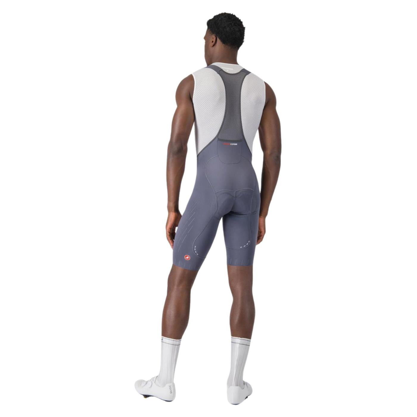 CASTELLI FREE AERO RACE S BIBSHORT - C1-grigio-s - vista 2