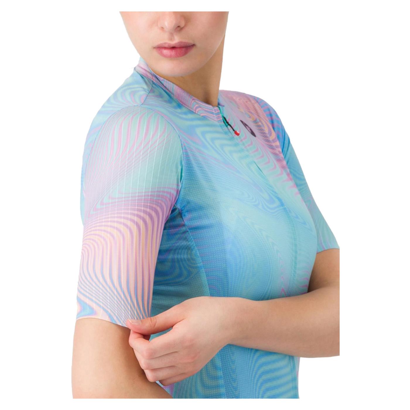 CASTELLI COSMIC VORTEX W JERSEY - Azzurro - vista 3