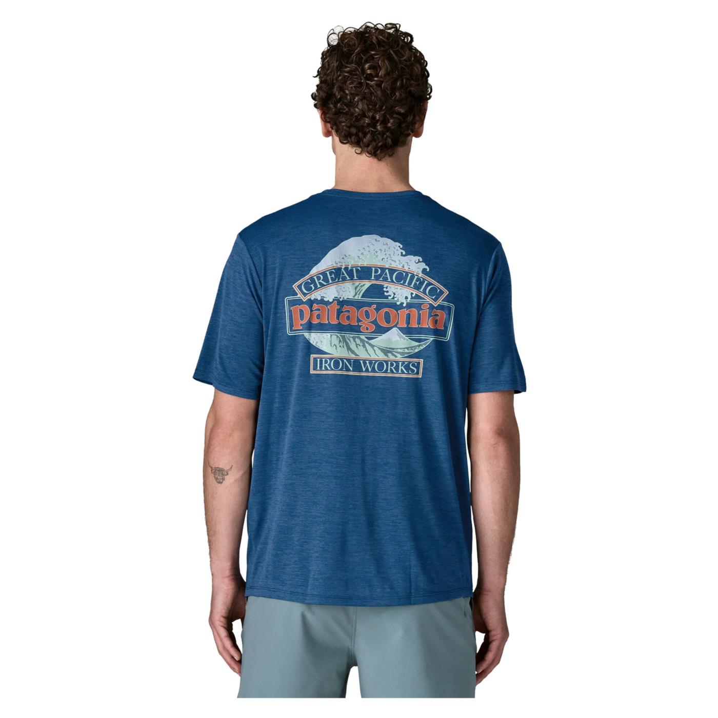 PATAGONIA CAP COOL DAILY SHIRT - Blu - vista 2