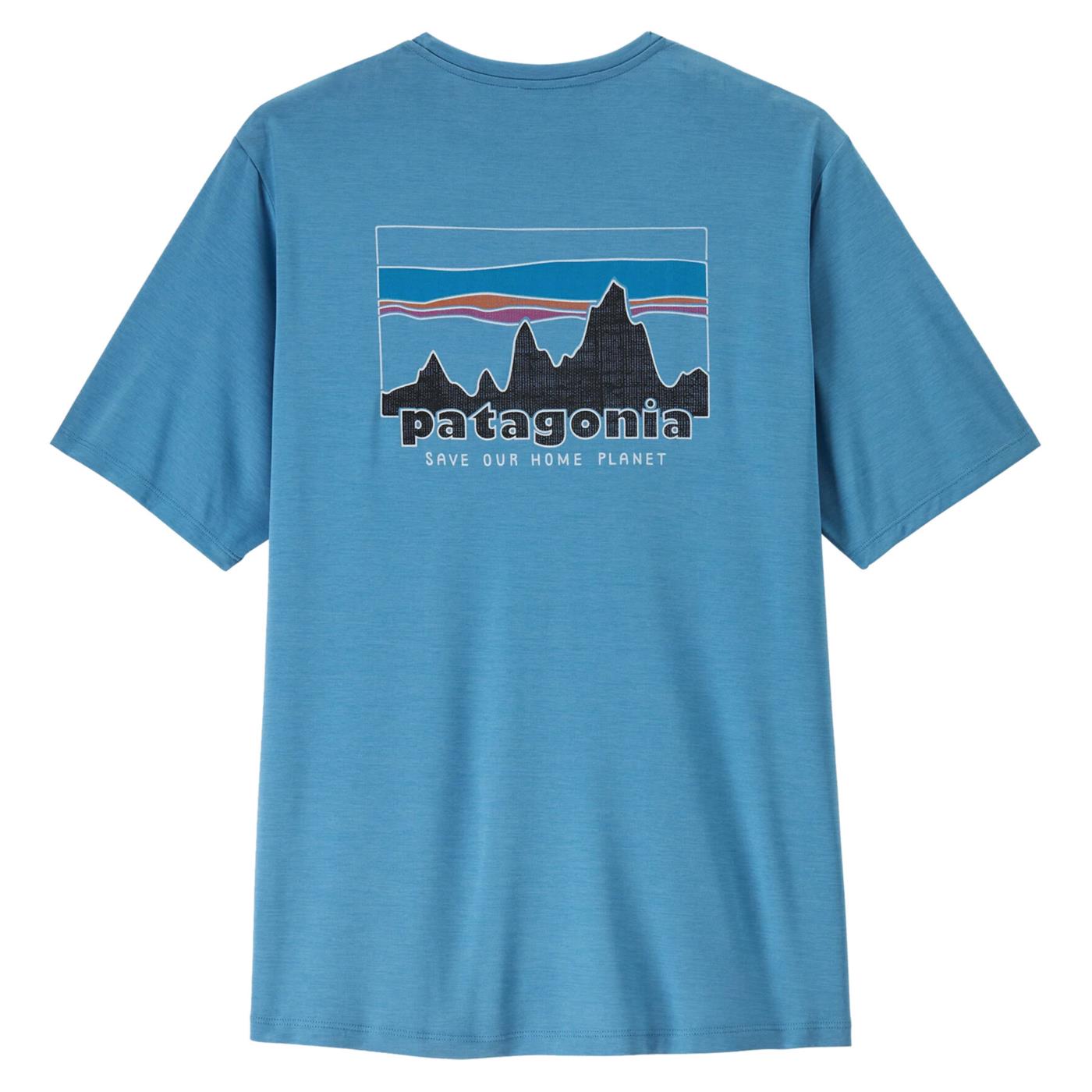 PATAGONIA CAP COOL DAILY SHIRT - Azzurro - vista 4