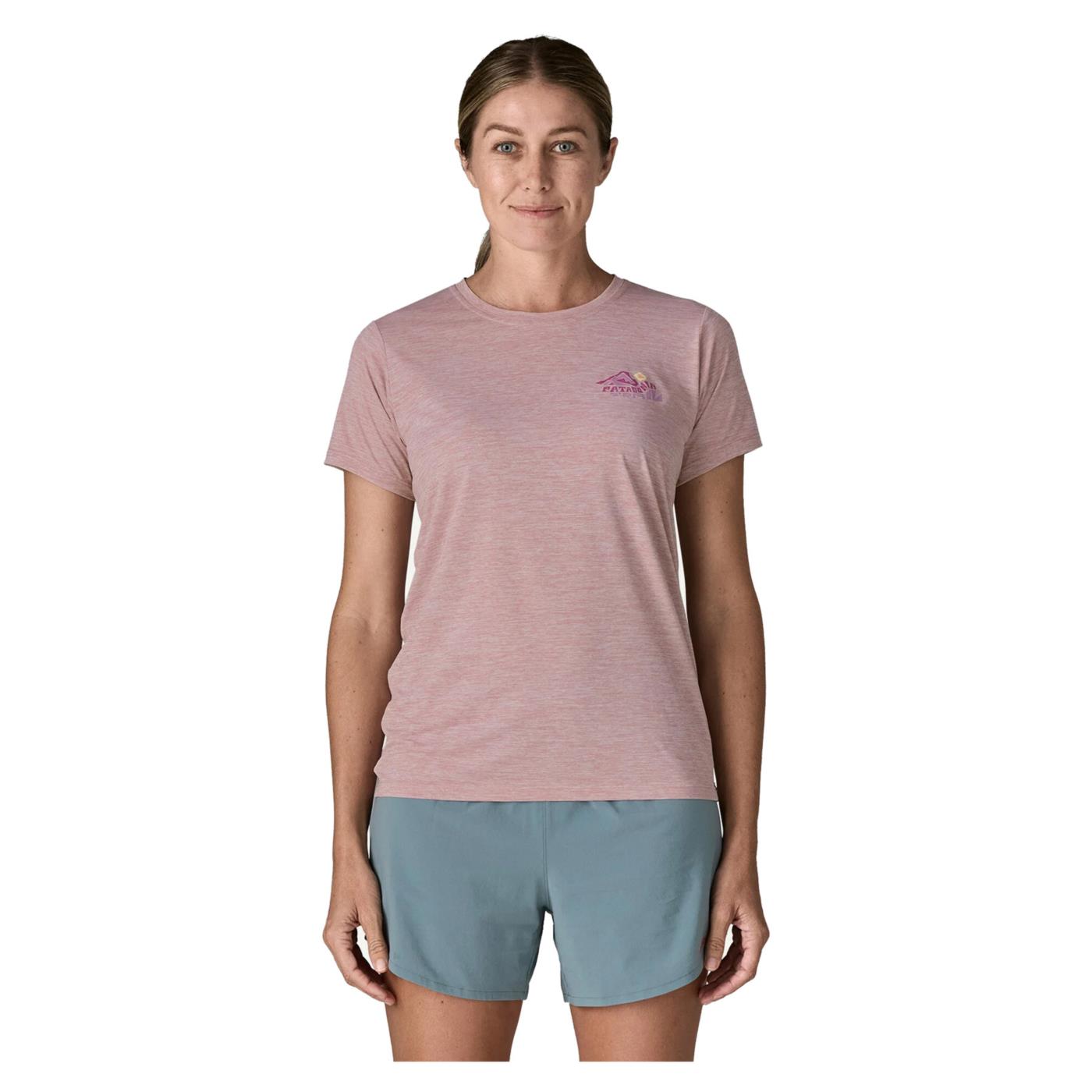 PATAGONIA W CAP COOL DAILY SHIRT - Rosa - immagine principale