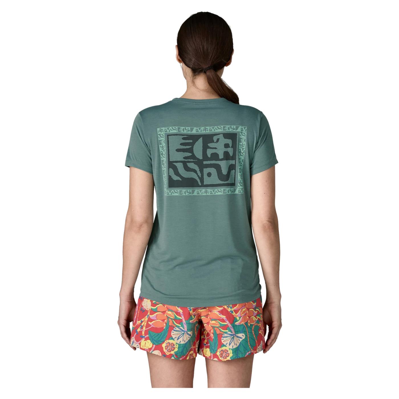PATAGONIA W CAP COOL DAILY SHIRT - Verde - vista 2