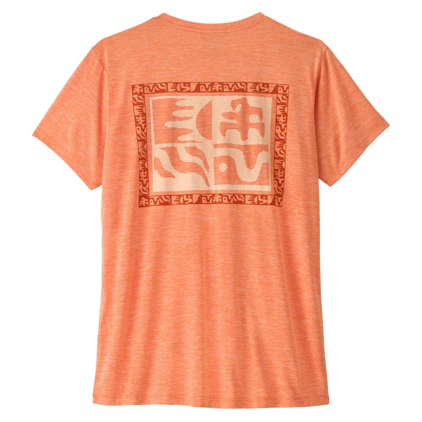 PATAGONIA W CAP COOL DAILY SHIRT - Arancione - vista 2