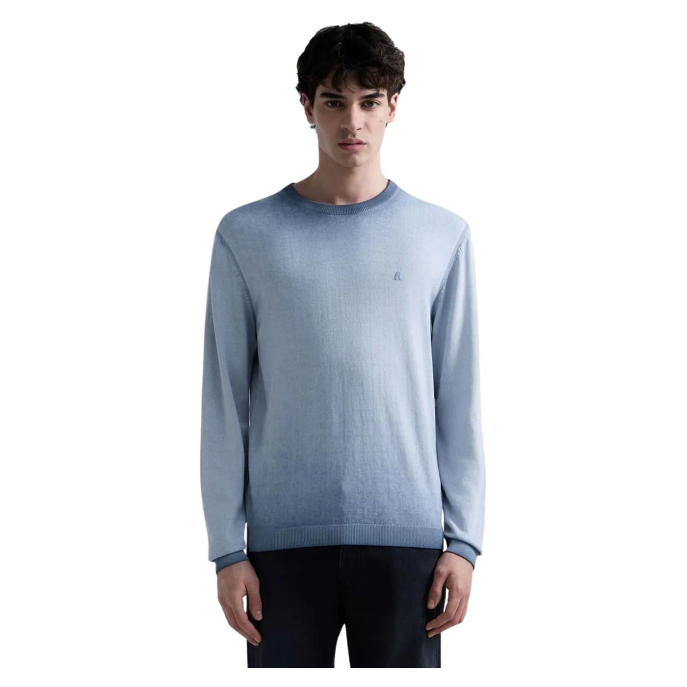 REPLAY MAGLIA PULLOVER COTONE - Azzurro - immagine principale