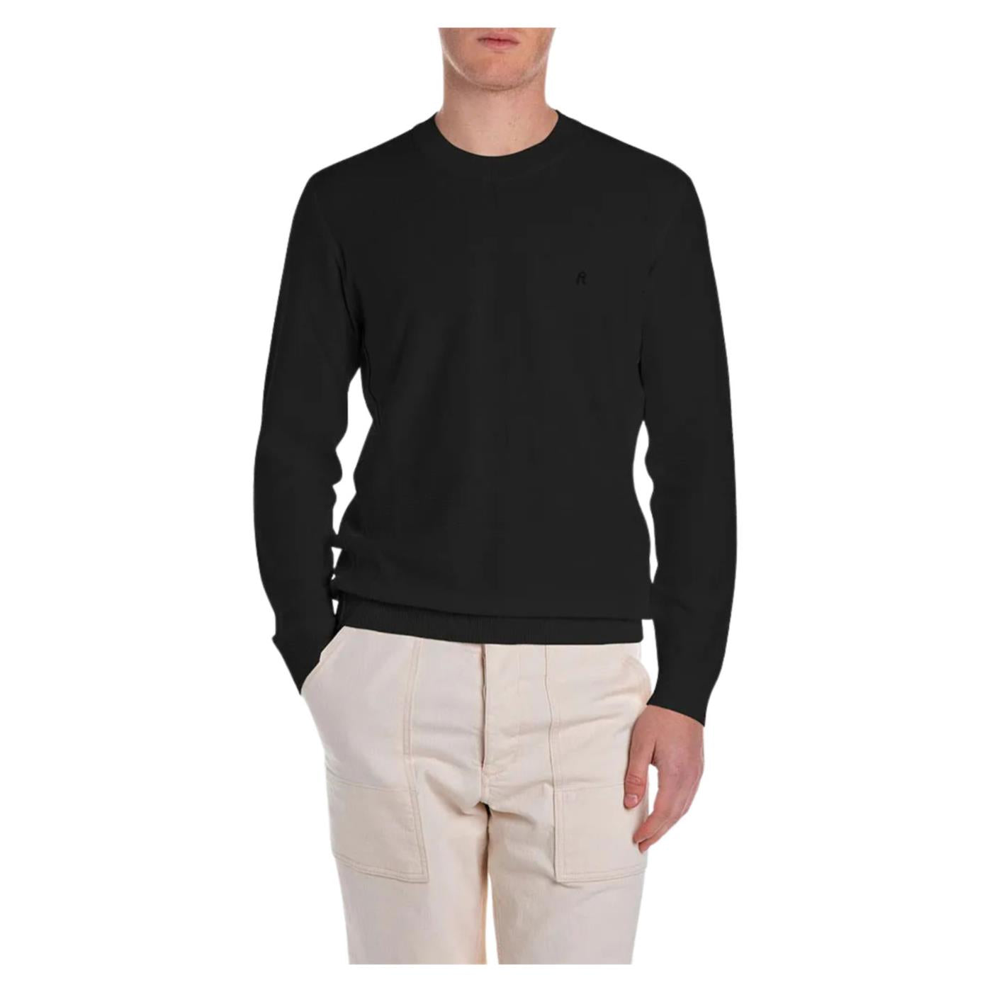 REPLAY MAGLIA PULLOVER COTONE - Nero - immagine principale