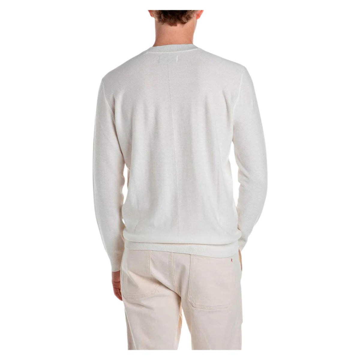 REPLAY MAGLIA PULLOVER COTONE - seconda immagine