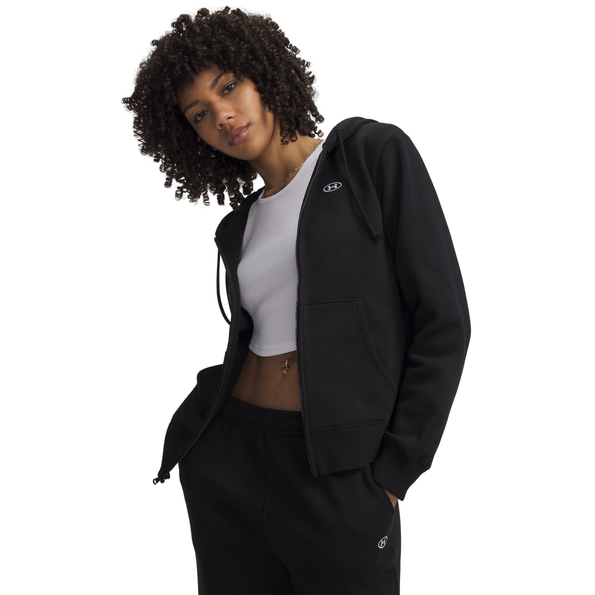 UNDER ARMOUR W RIVAL FLEECE FZ HOODIE