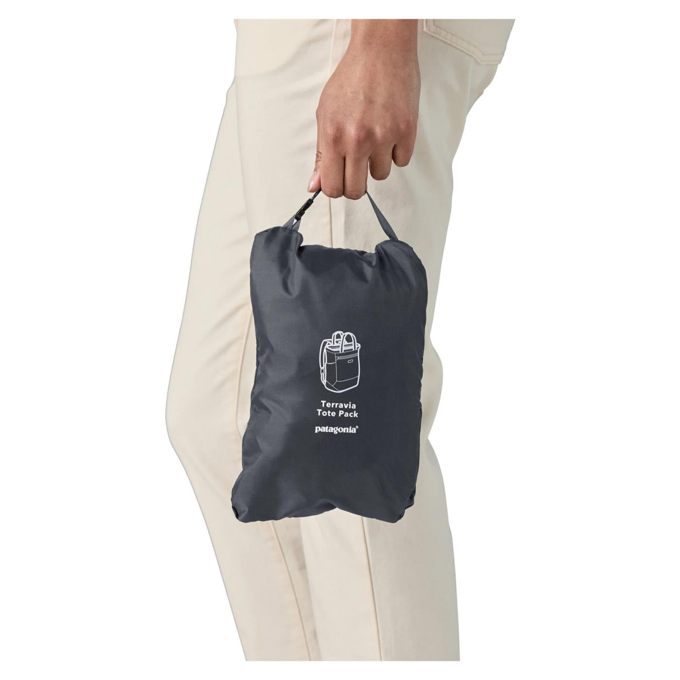PATAGONIA TERRAVIA TOTE PACK - Grigio scuro - vista 6
