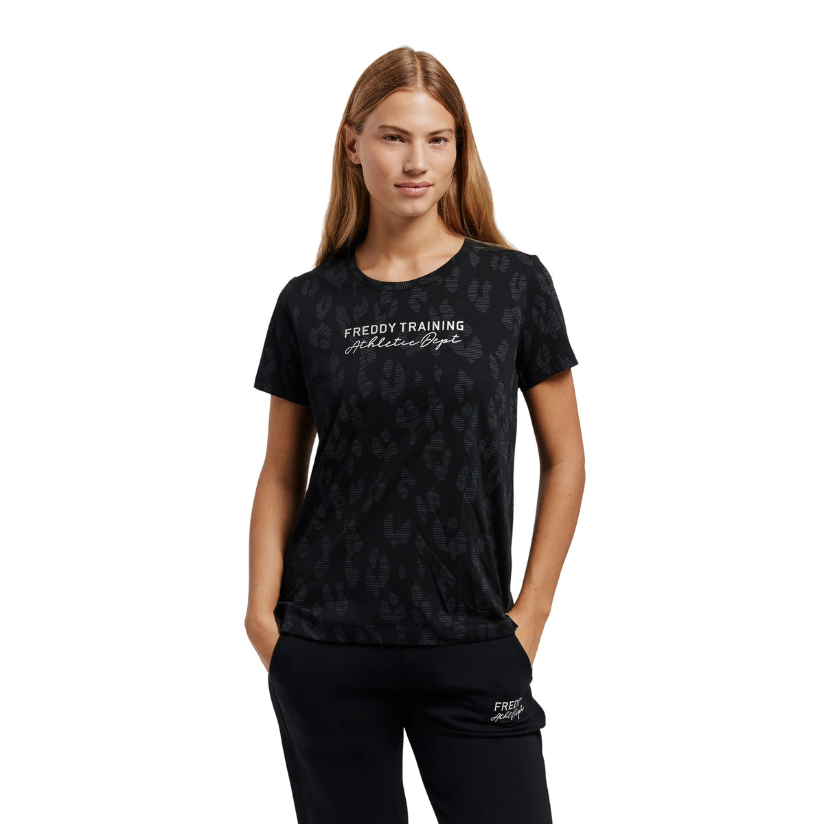 FREDDY W TEE JERSEY TRAINING EVO - Nero - immagine principale