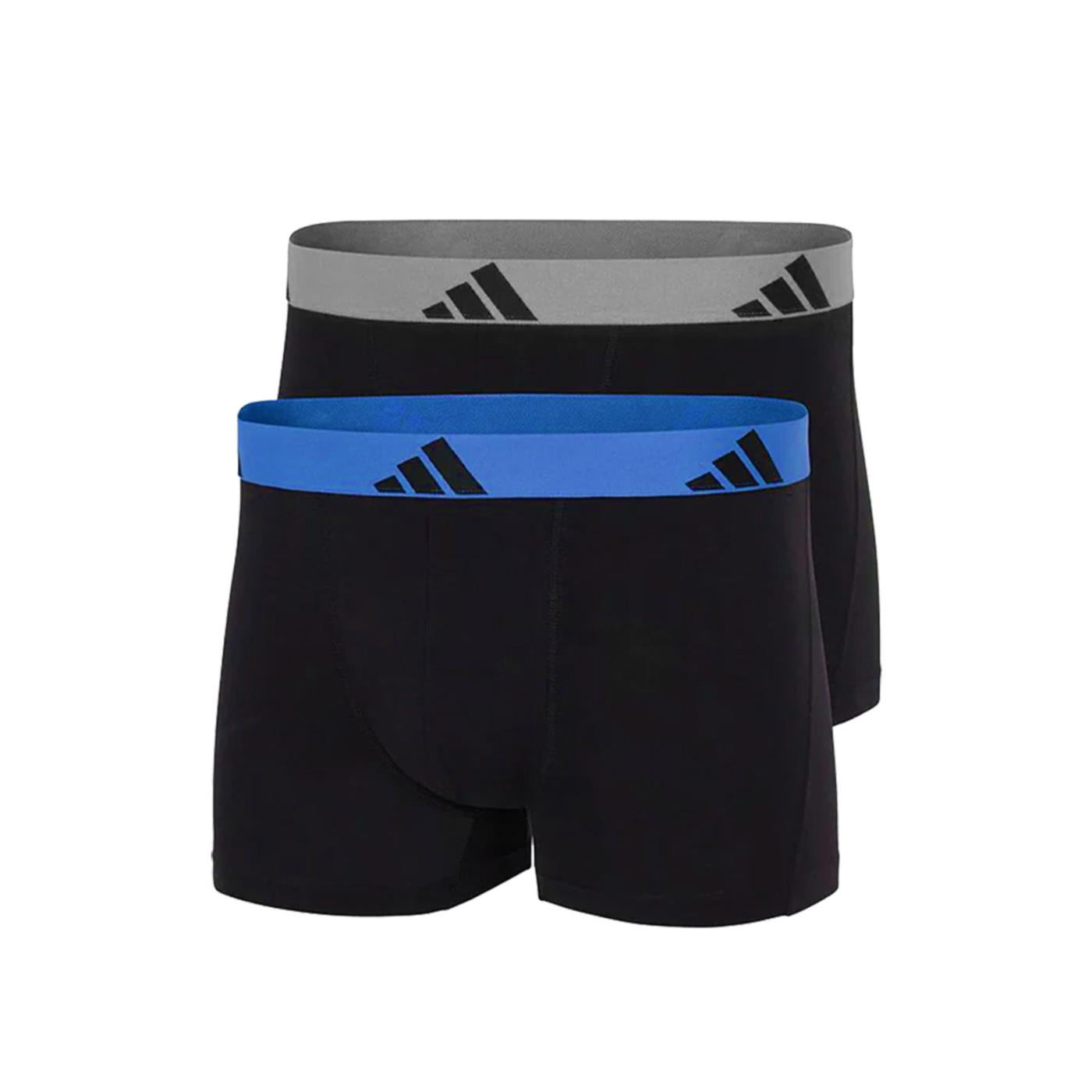 ADIDAS UNDERWEAR 2PK TRUNK ACTIVE FLEX - Nero - immagine principale
