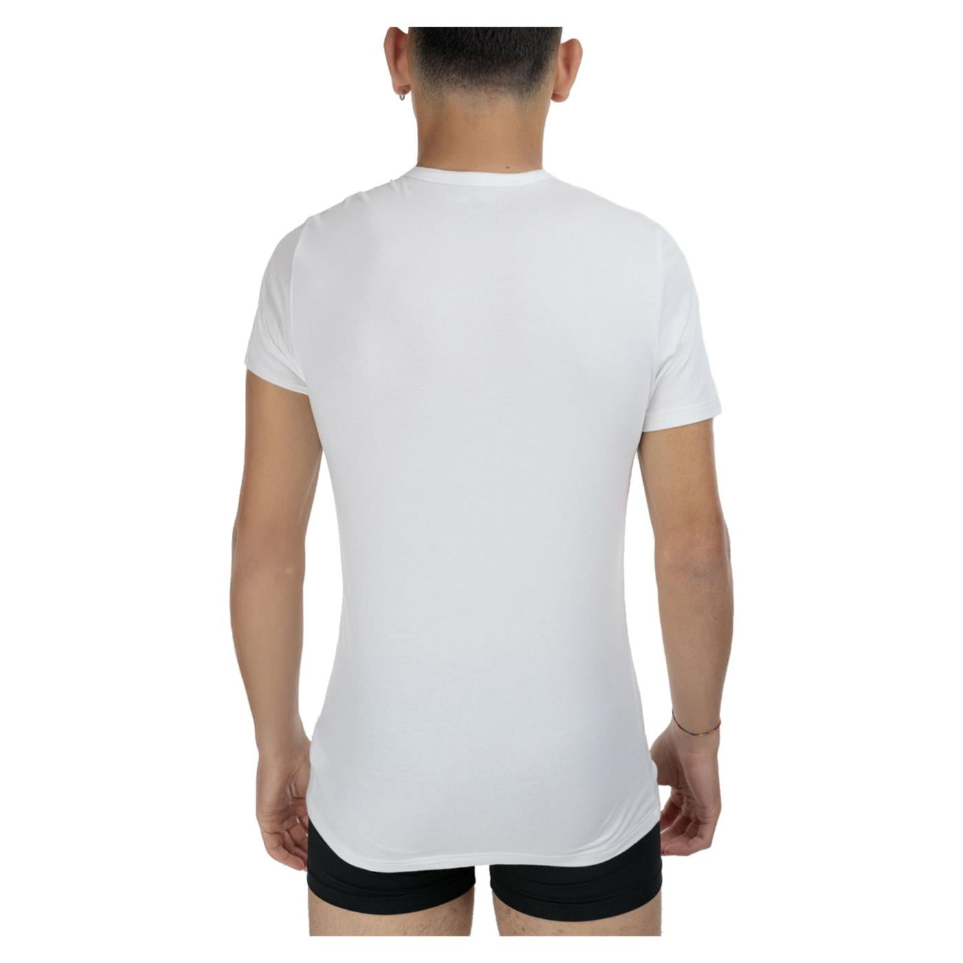 ADIDAS UNDERWEAR 2PK T-SHIRT ACTIVE FLEX - Bianco - vista 2