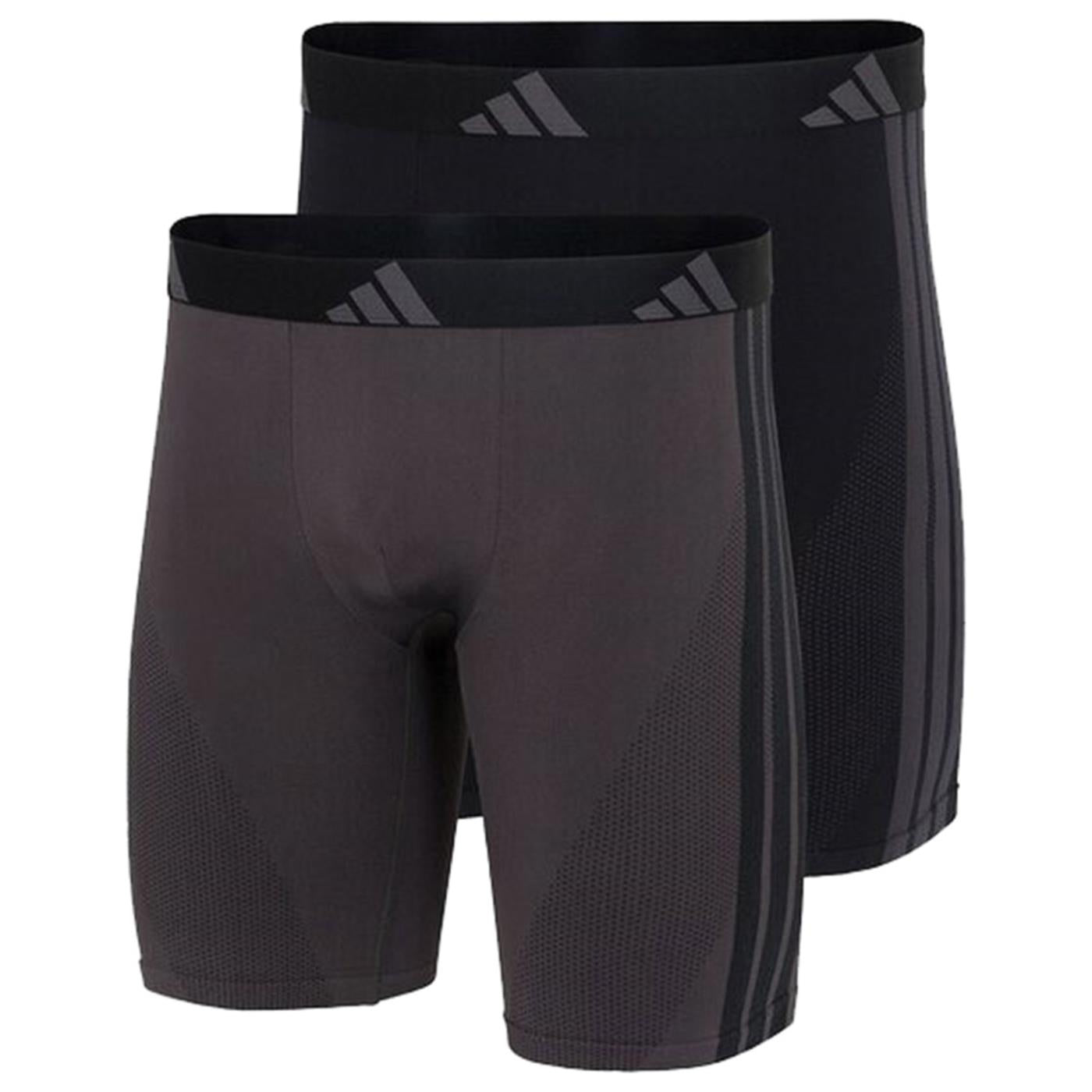 ADIDAS UNDERWEAR 2PK TRUNK MICRO STRETCH - Nero - immagine principale