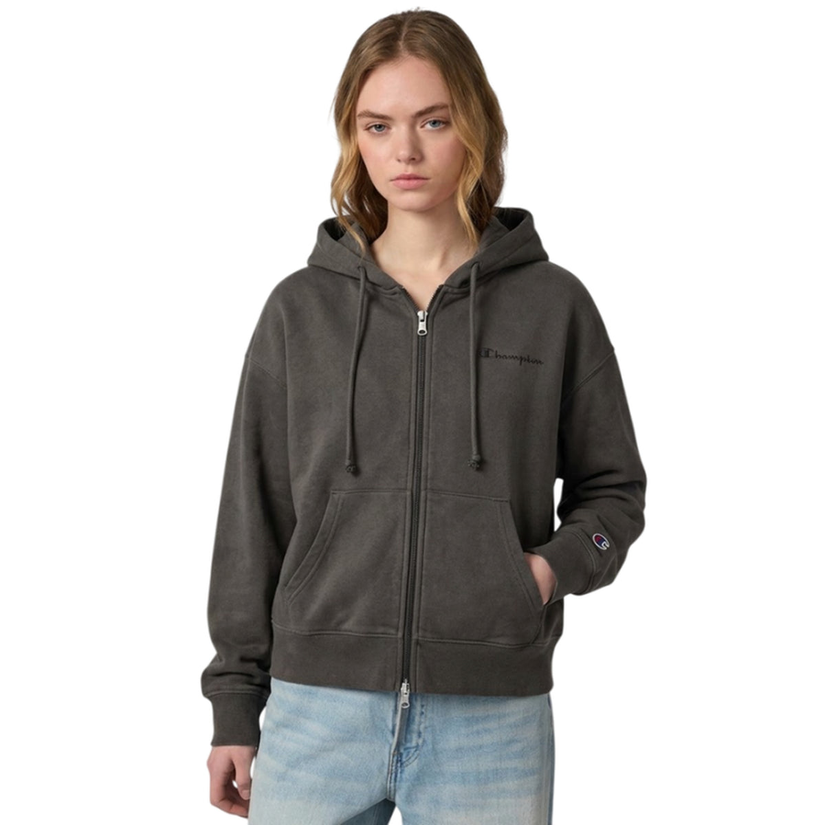 CHAMPION FZ HOODIE W SWEATSHIRT