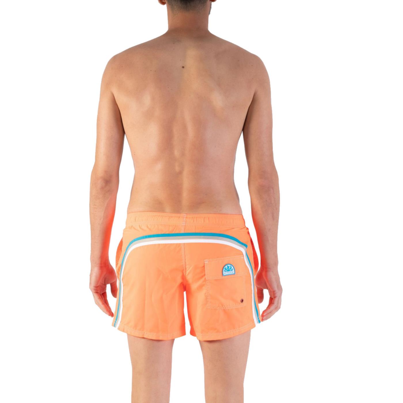SUNDEK SWIM TRUNKS - Arancione - vista 2