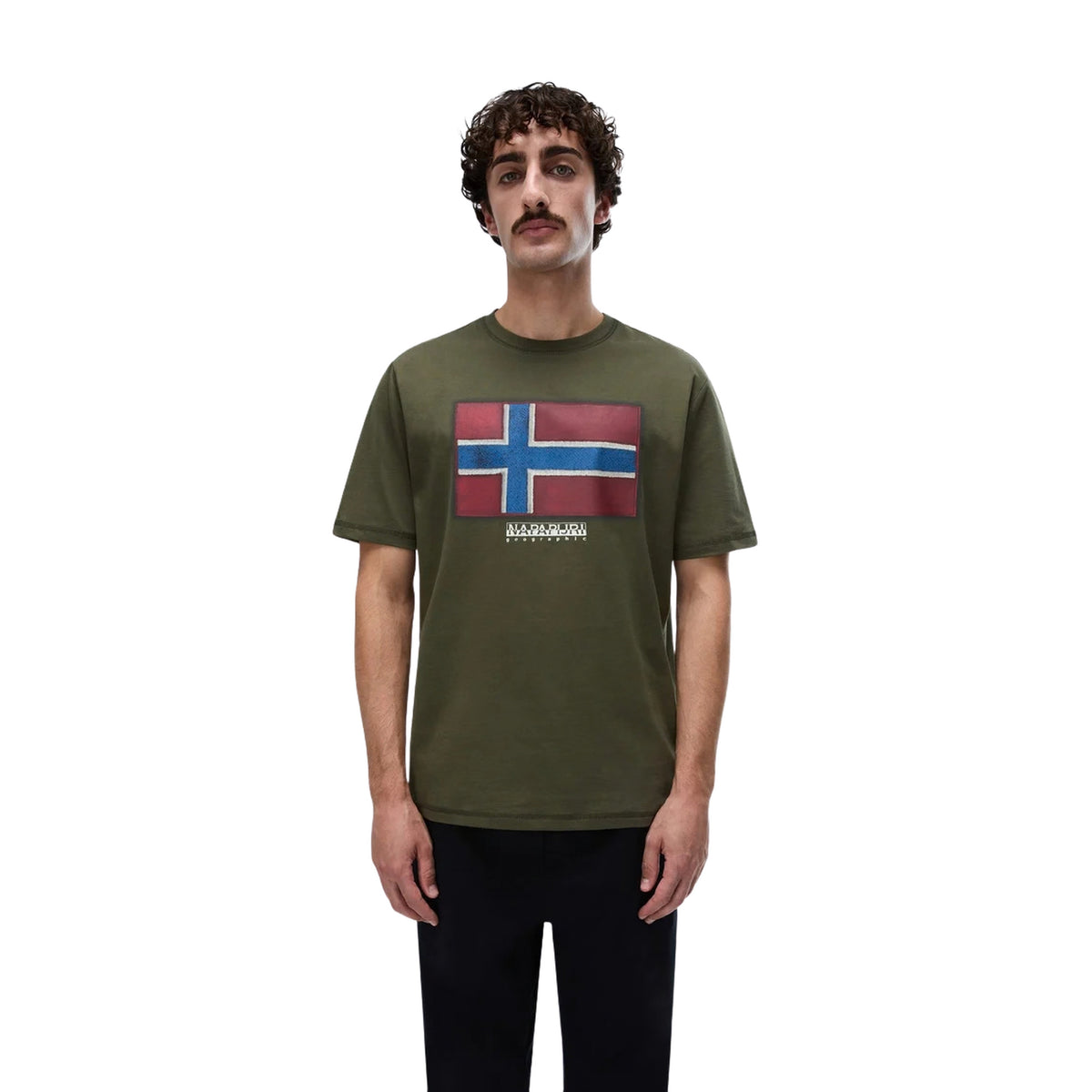 NAPAPIJRI S-FLAG TIKI SHORT SLEEVES