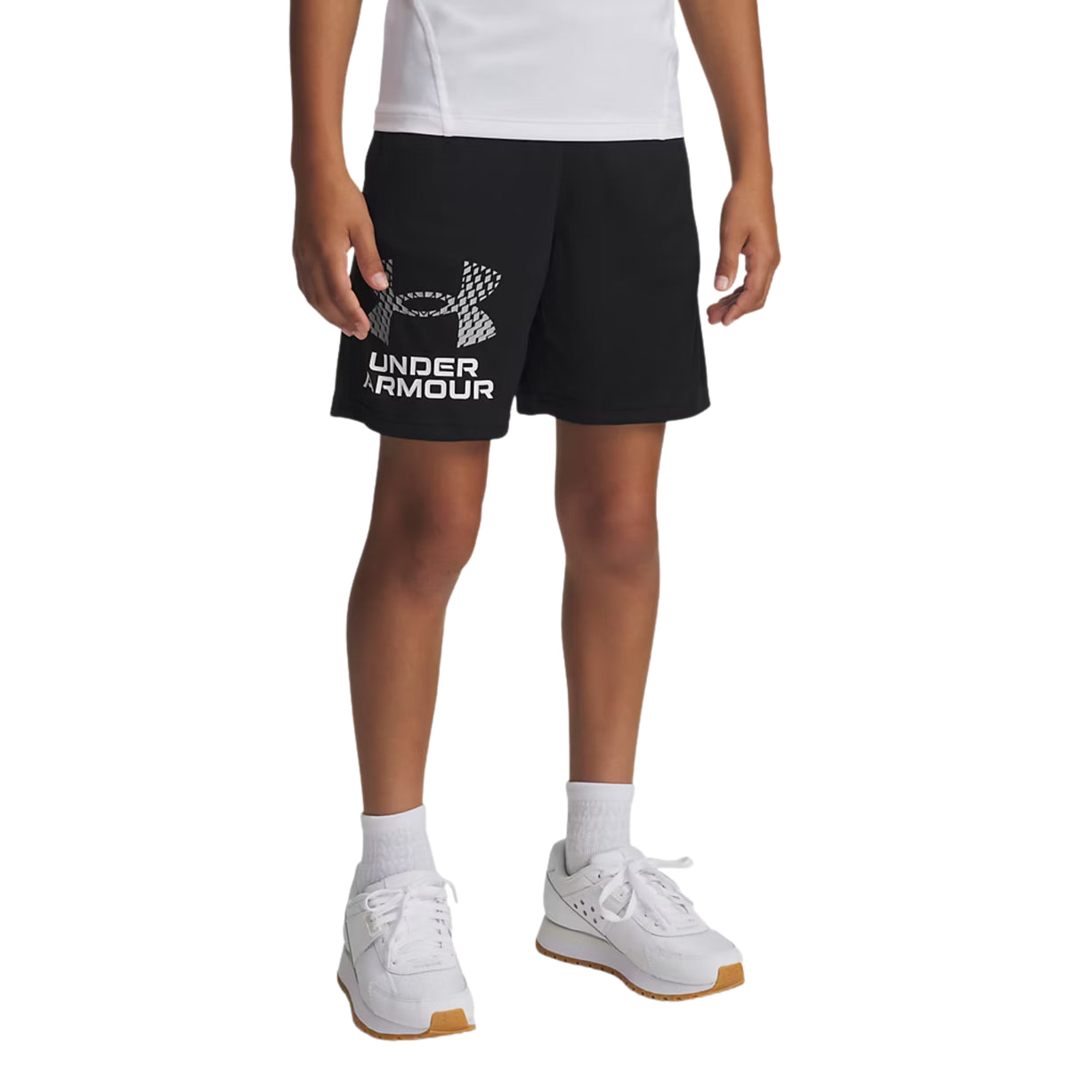 UNDER ARMOUR TECH LOGO SHORTS JR - Nero - immagine principale