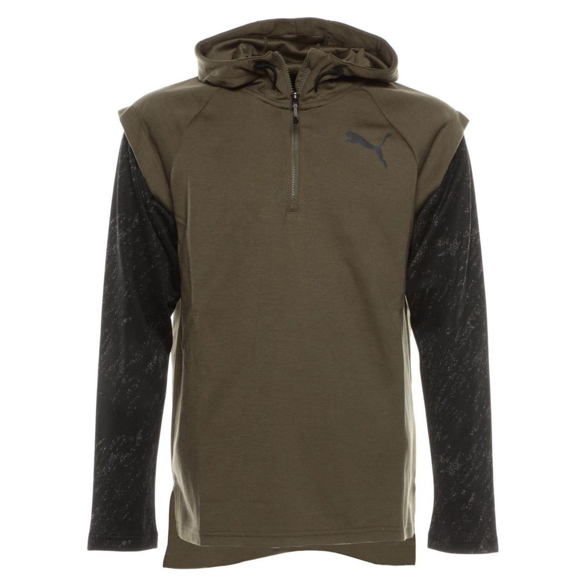 PUMA 1/4 ZIP ENERGY HOODIE