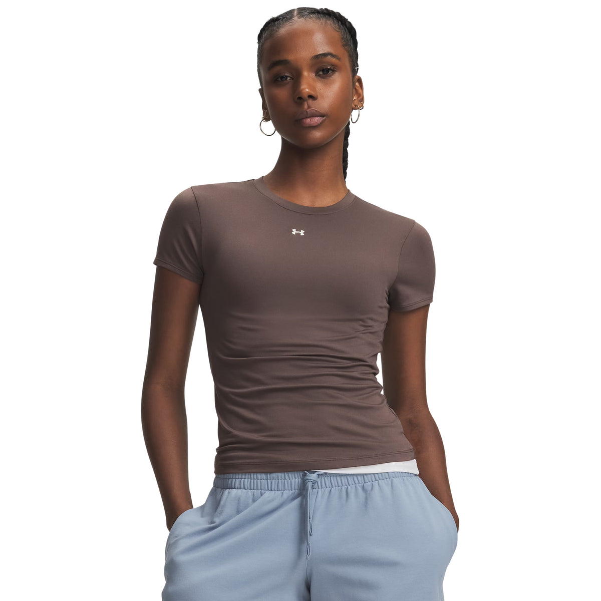 UNDER ARMOUR MOTION FITTED SS TEE W