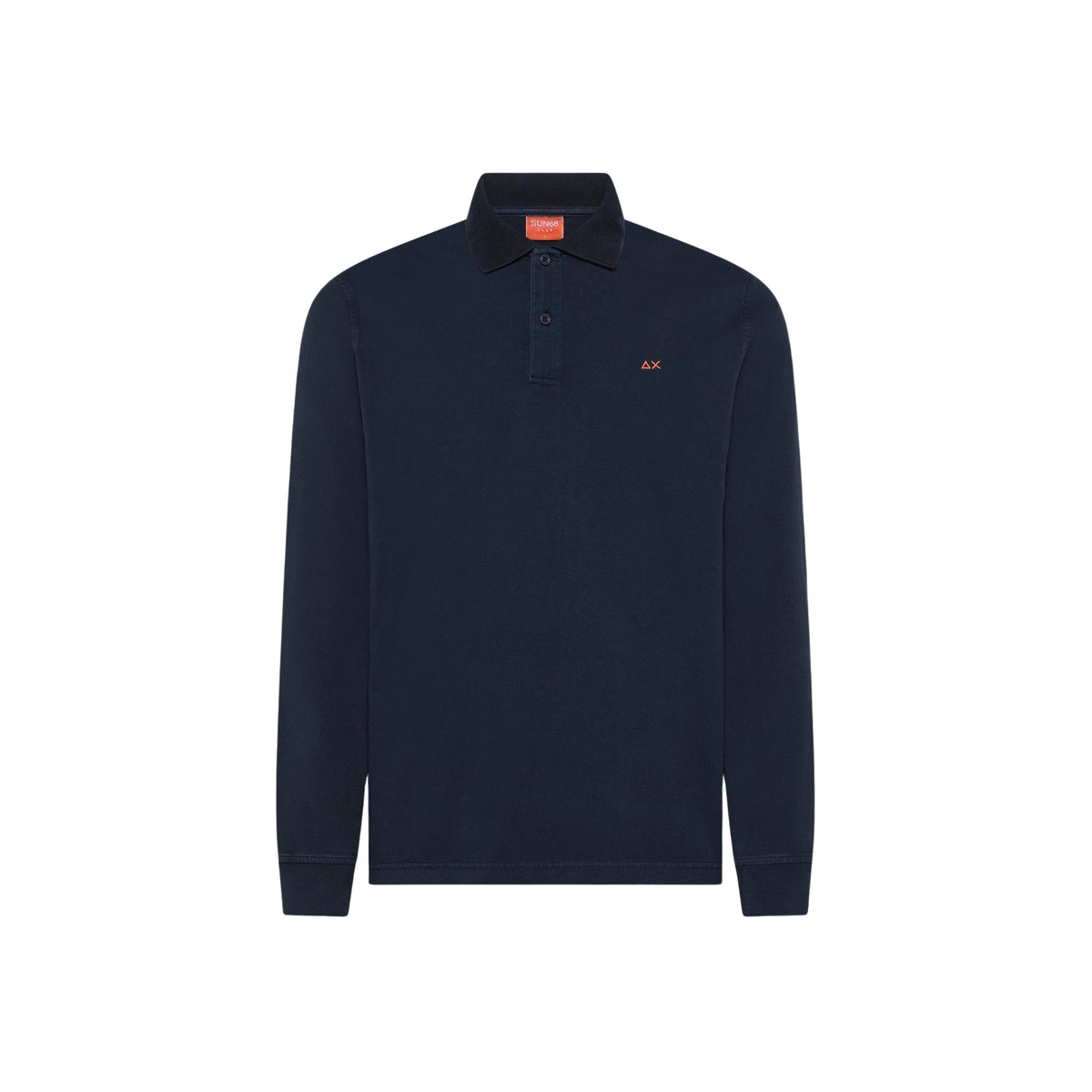 SUN68 POLO JERSEY SPECIAL DYED - Blu - immagine principale