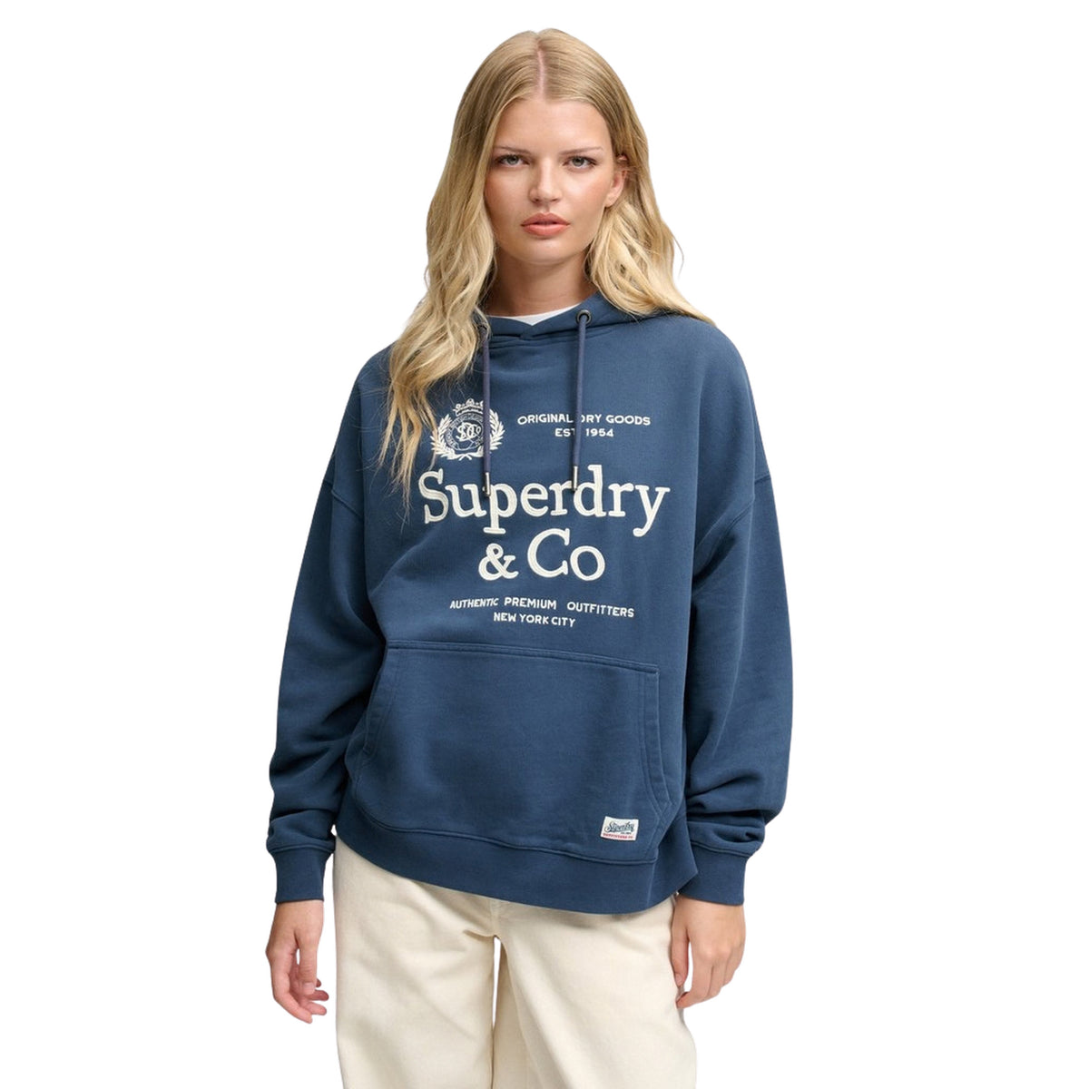 SUPERDRY LUXE CASUAL RELAXED HOODY