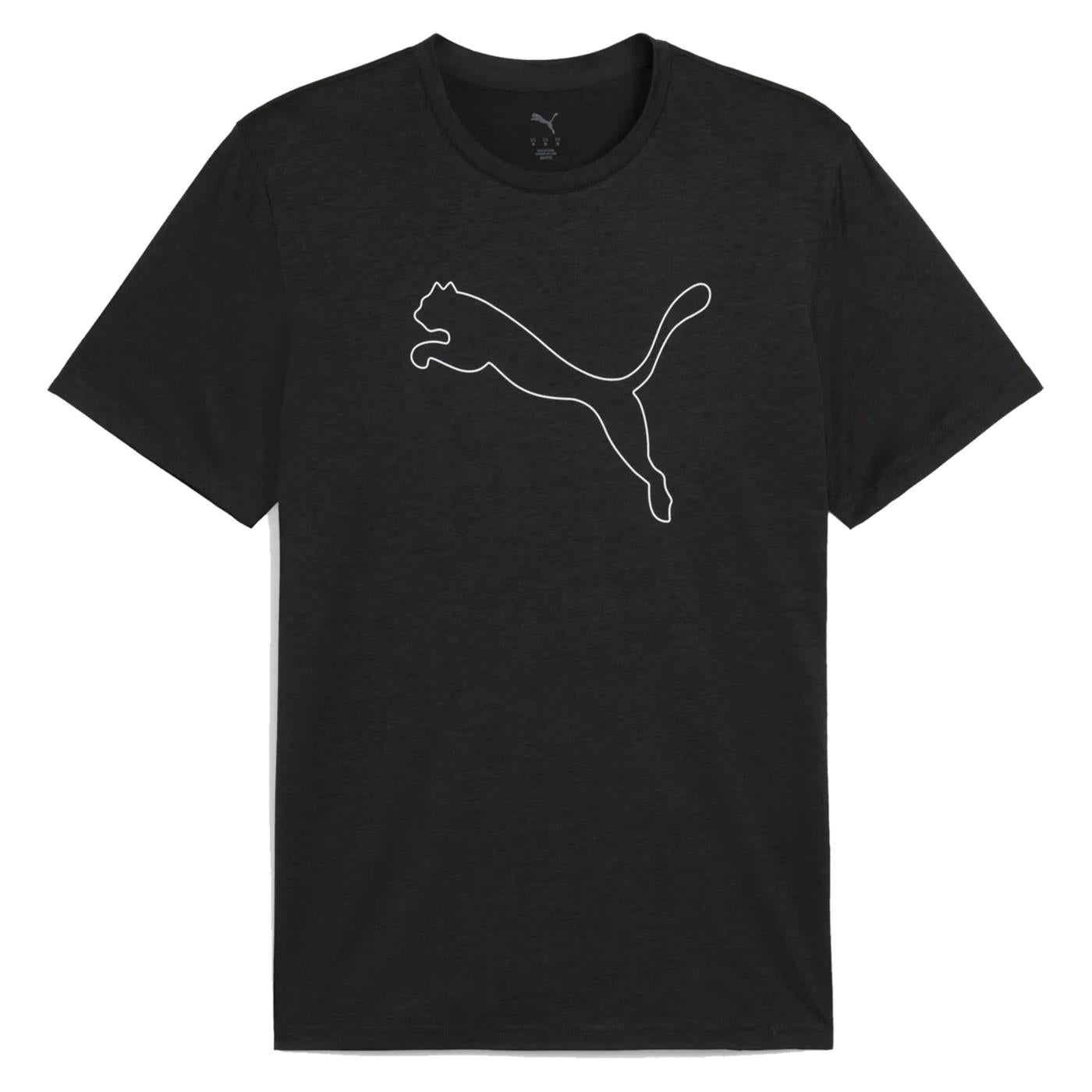 PUMA HEATHER CAT TEE - Nero - immagine principale
