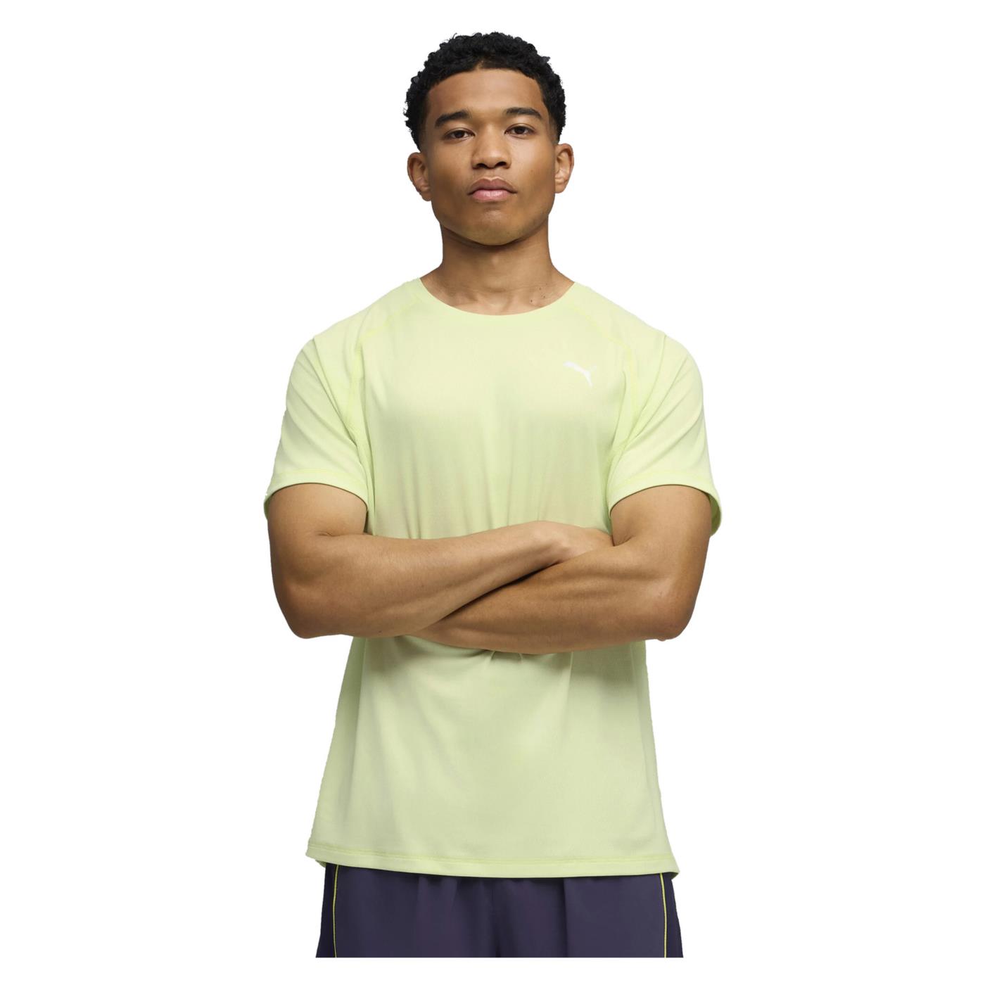 PUMA RUN VELOCITY TEE - Lime - immagine principale