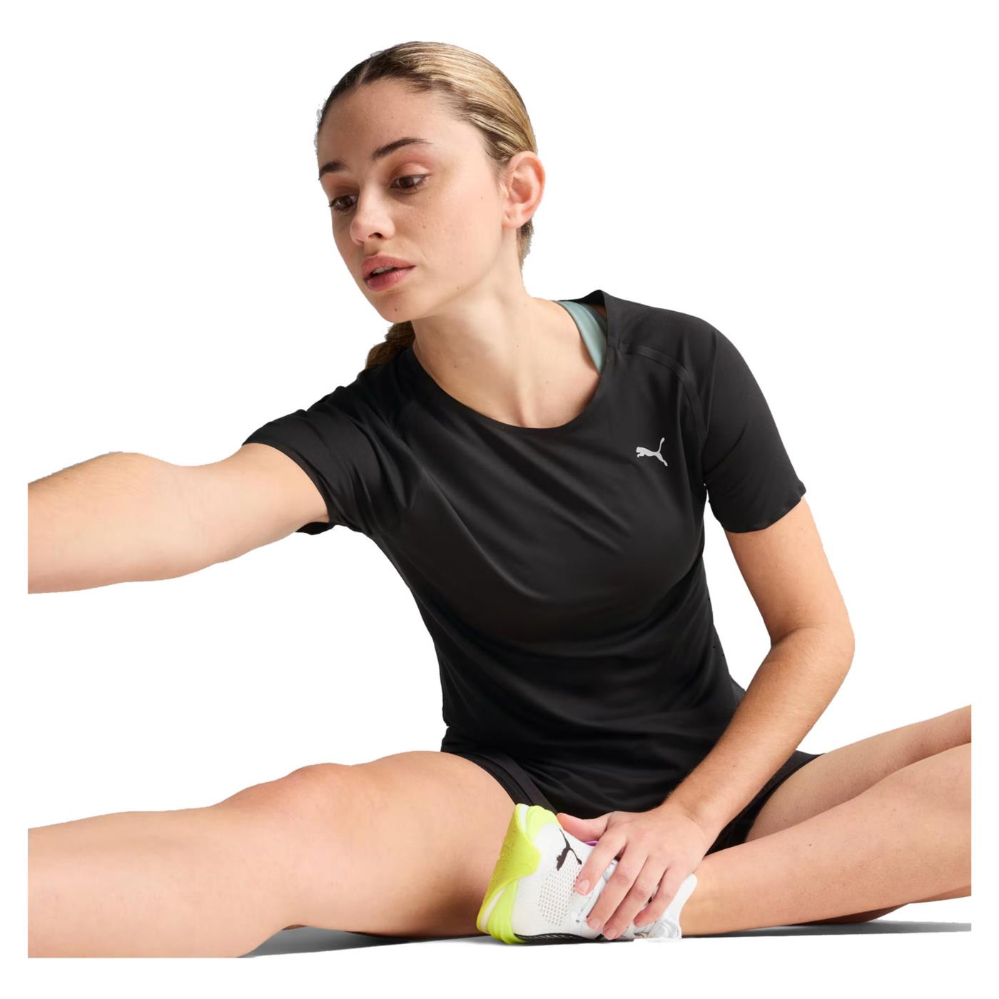 PUMA W CLOUDSPUN RUNNING TEE - vista 2