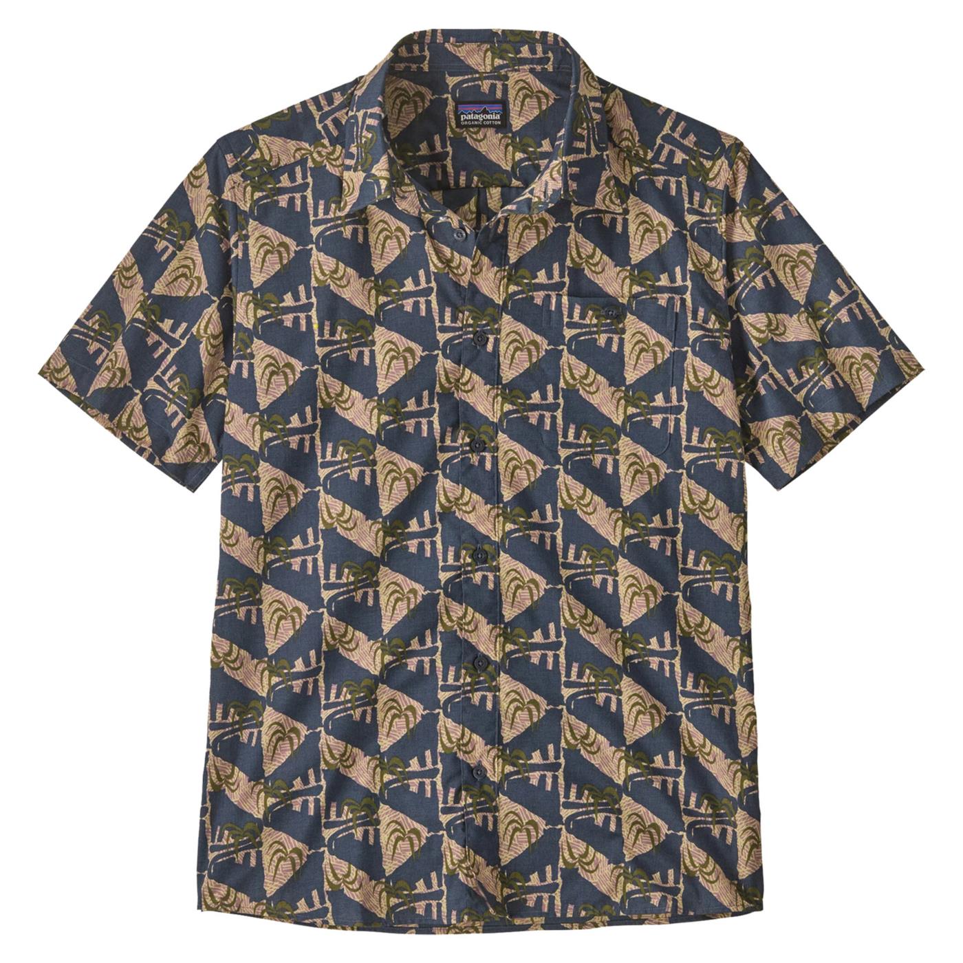PATAGONIA GO TO SHIRT - Blu - vista 3