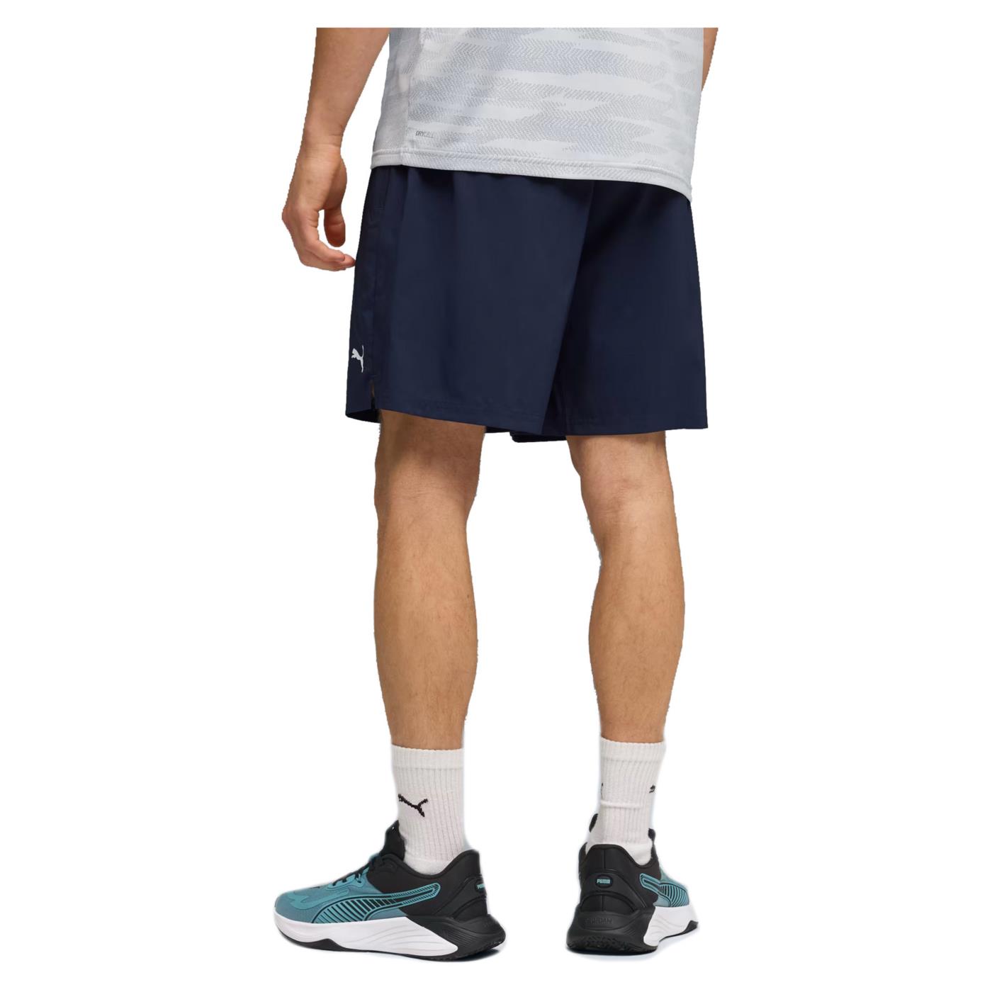 PUMA WOVEN POCKET 7 SHORT - Blu - vista 2