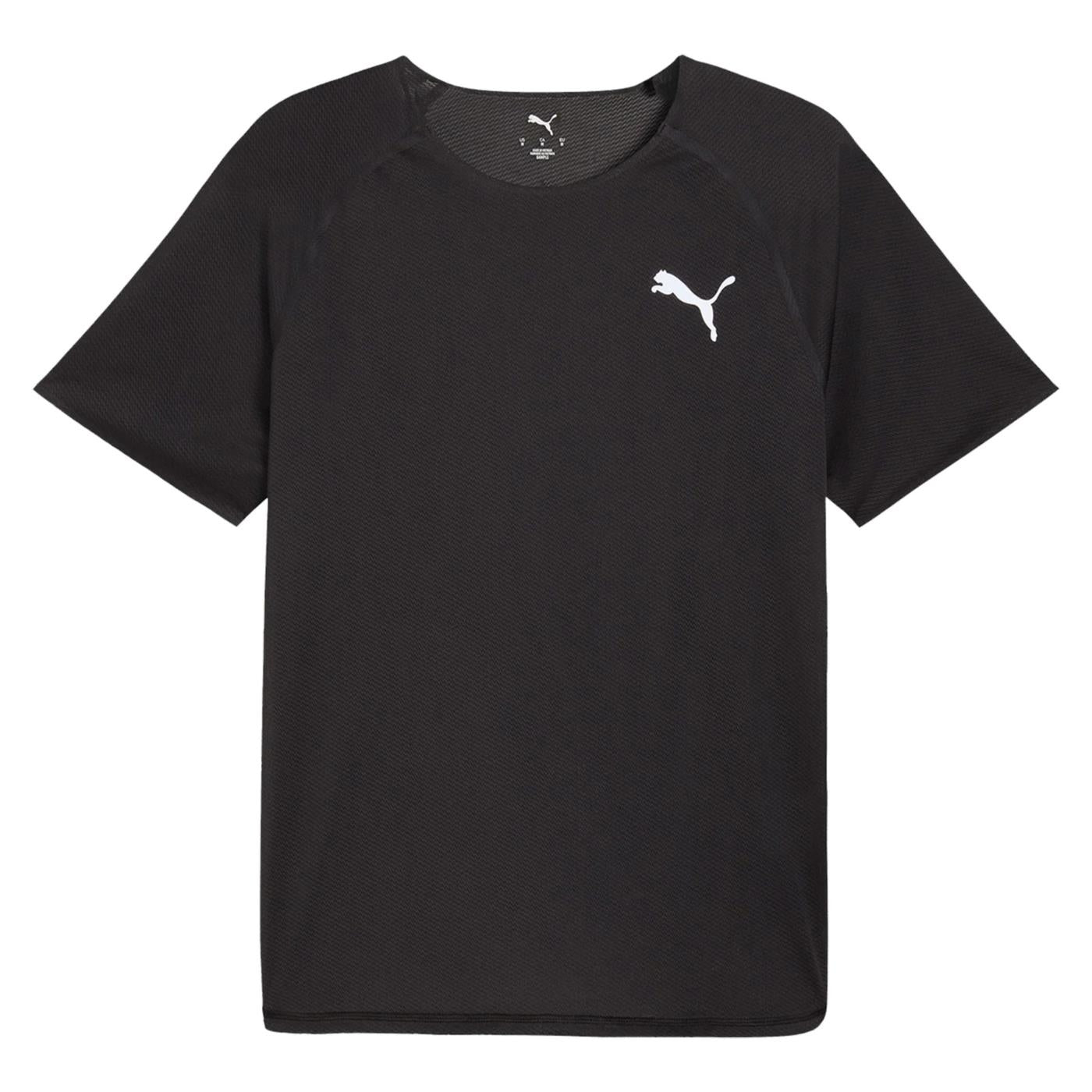 PUMA LIGHTSPEED SS RUNNING TEE - Nero - vista 3