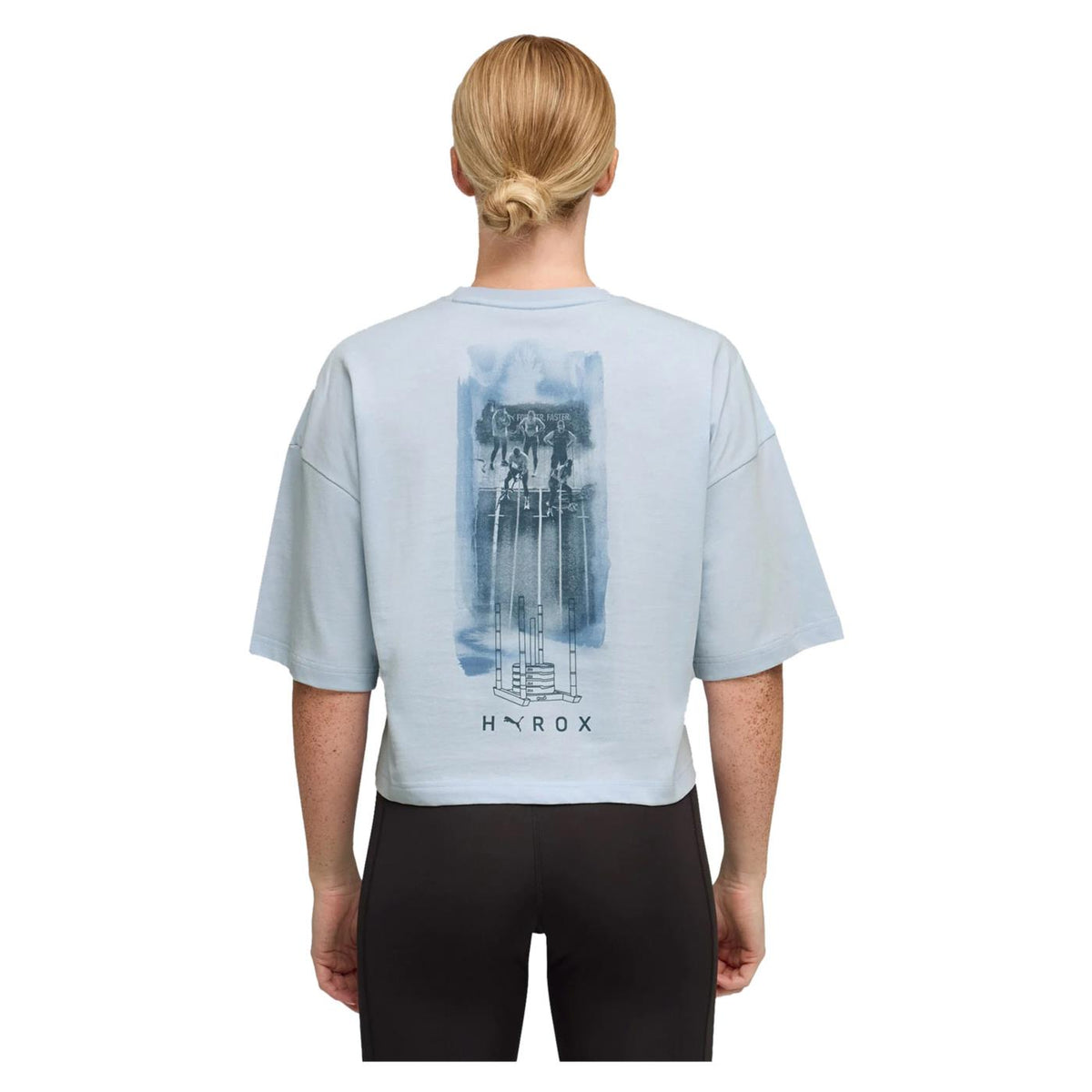 PUMA W HYROX CROPED STYLE TEE - seconda immagine