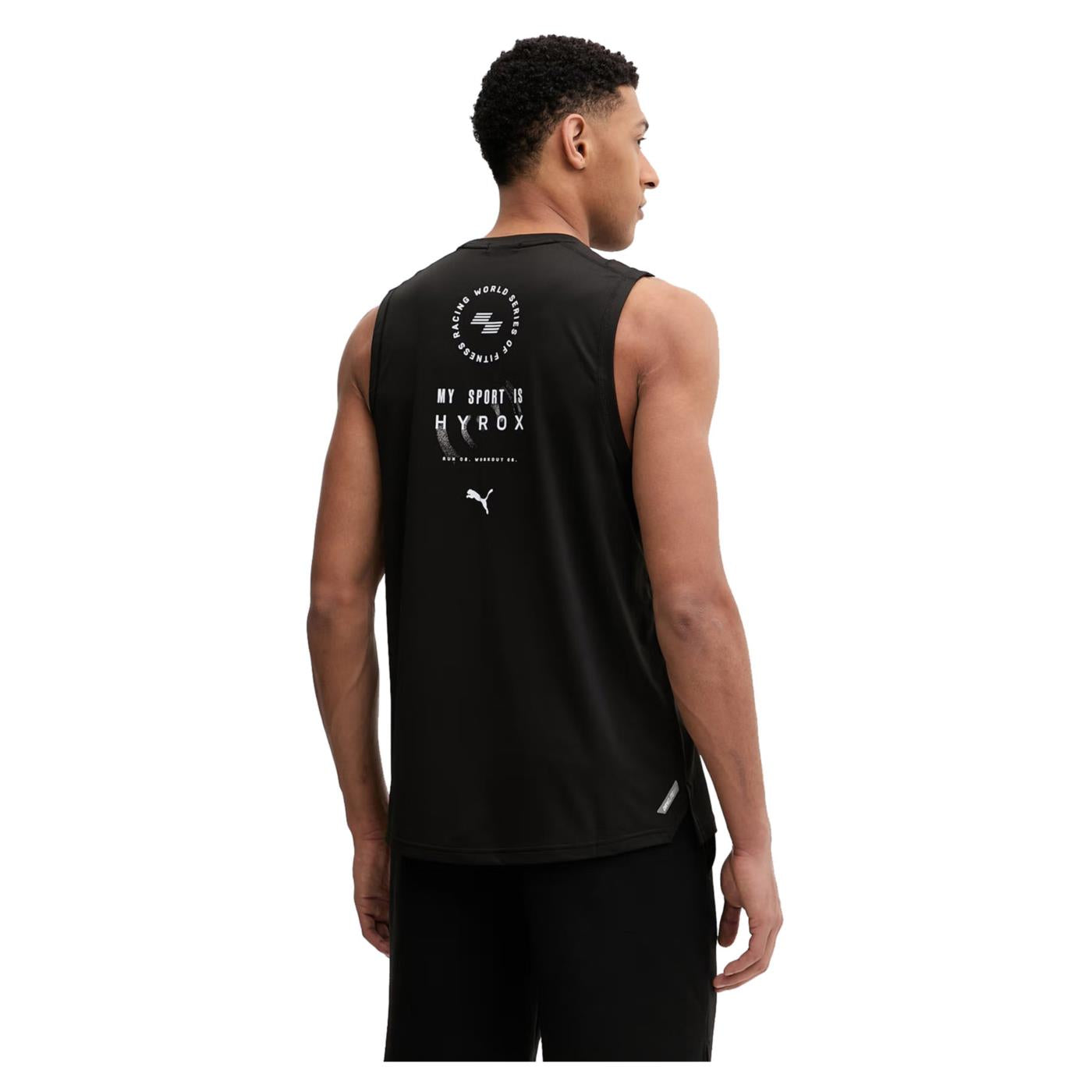 PUMA HYROX DRYELITE TANK - Nero - vista 2
