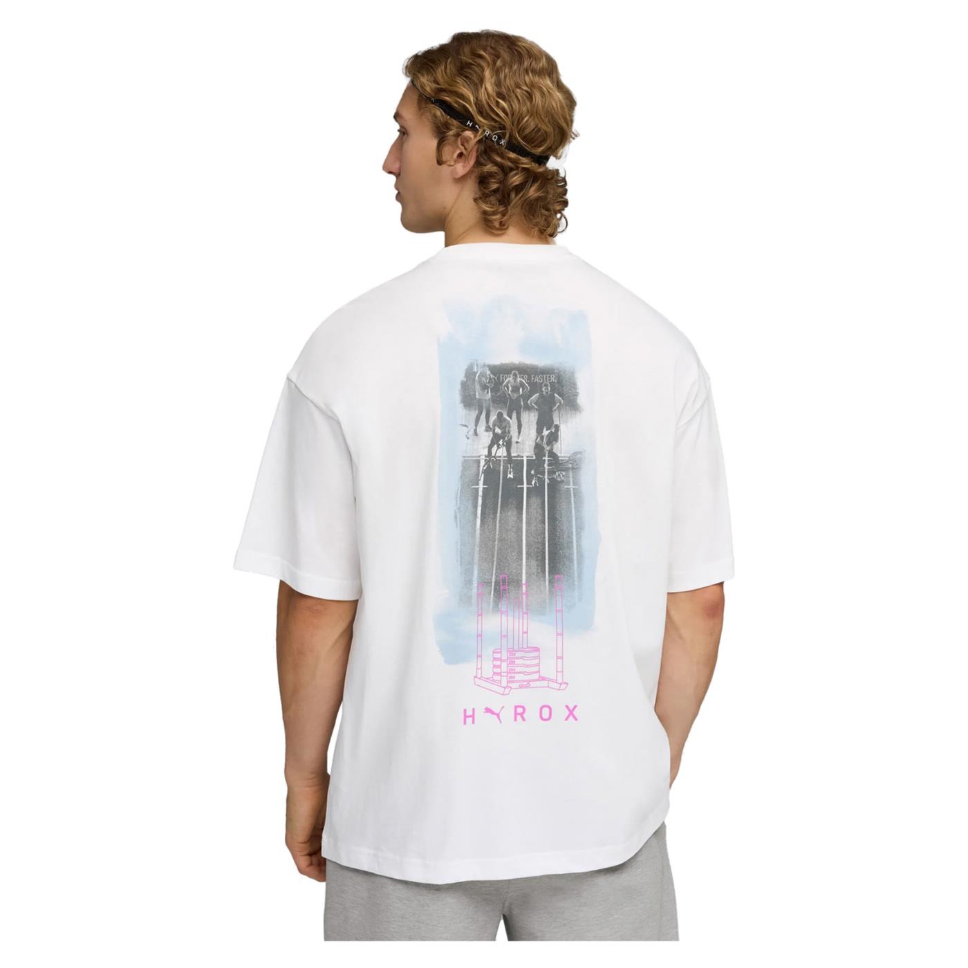 PUMA HYROX LIFESTYLE TEE - Bianco - vista 2