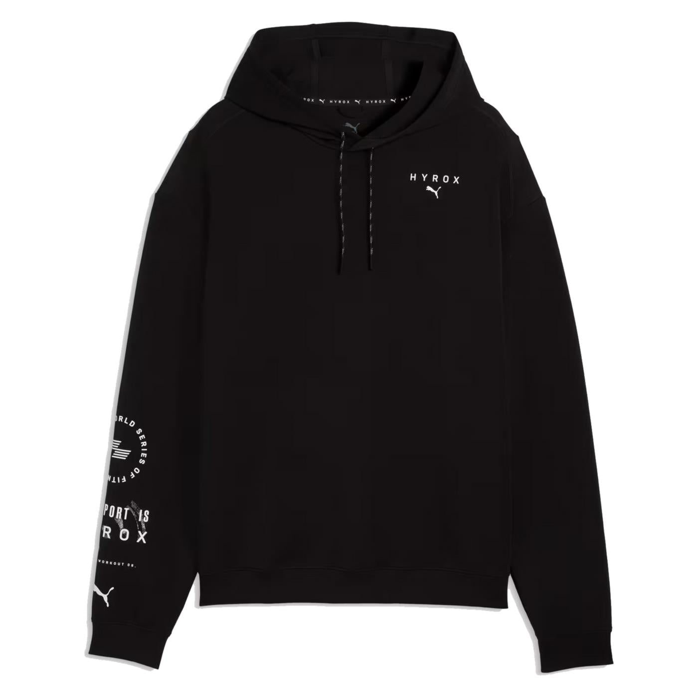 PUMA HYROX CLOUDSPUN HOODIE - Nero - vista 4