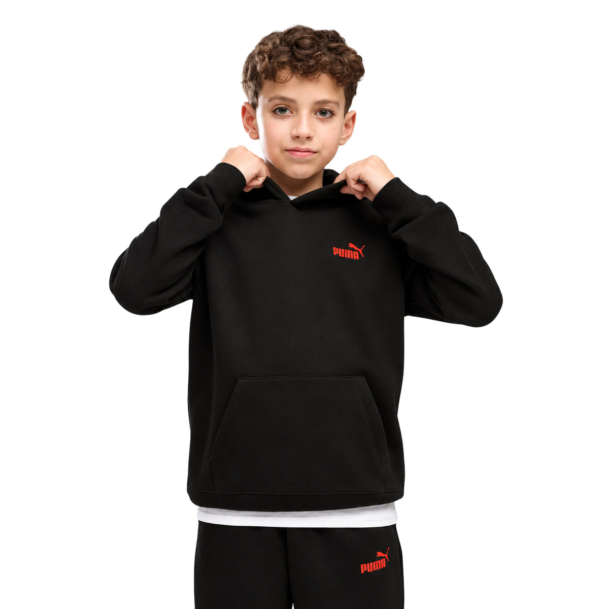 PUMA ESS LOGO LAB HOODIE JR