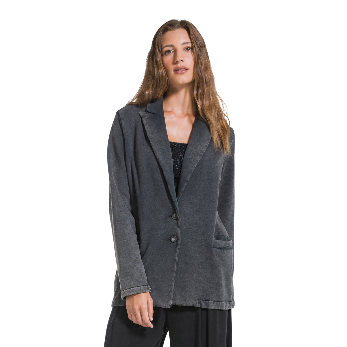 DEHA BLAZER IN FELPA