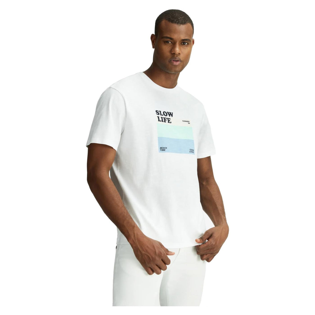 GAS ARNOUX JERSEY SLUB MC TEE - seconda immagine