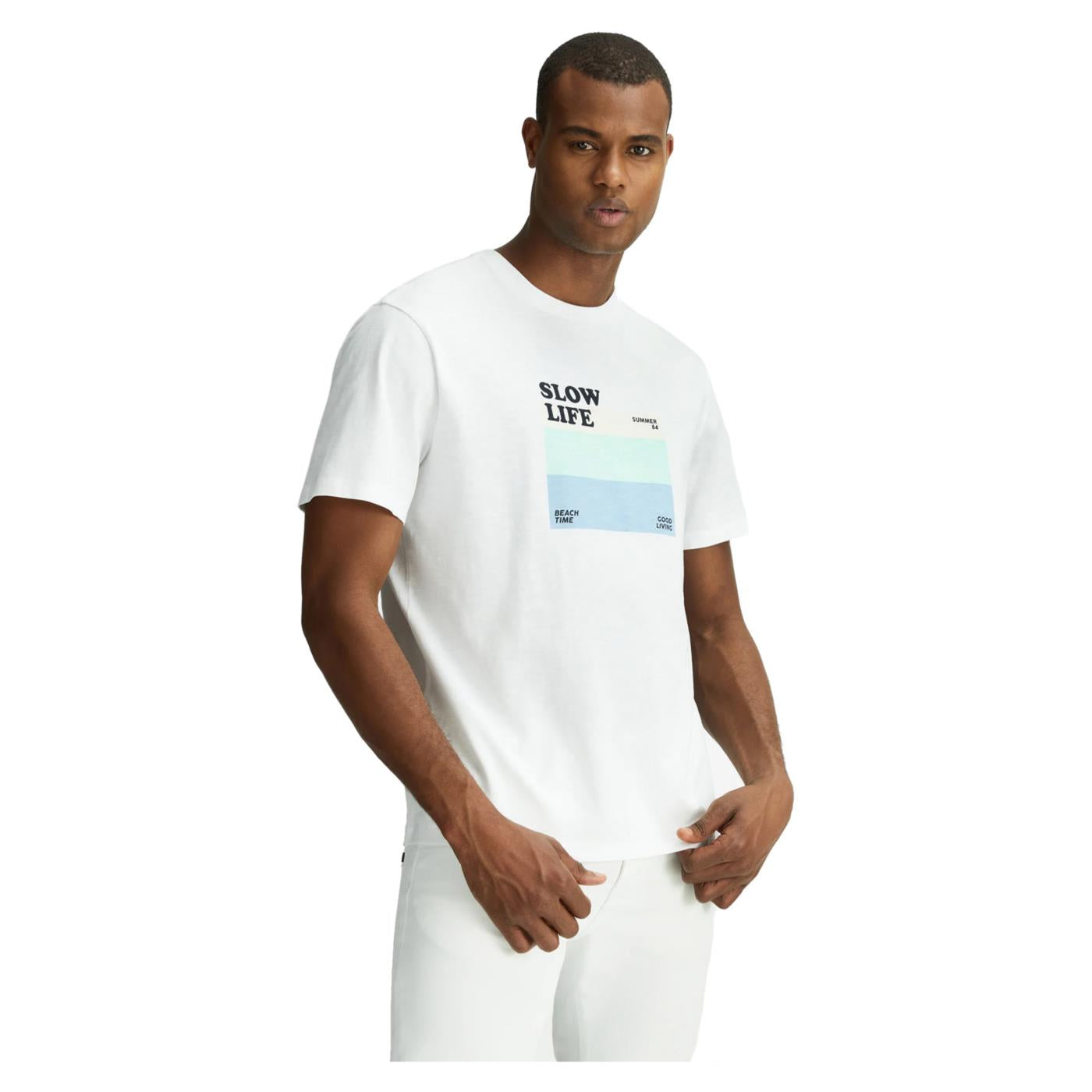 GAS ARNOUX JERSEY SLUB MC TEE