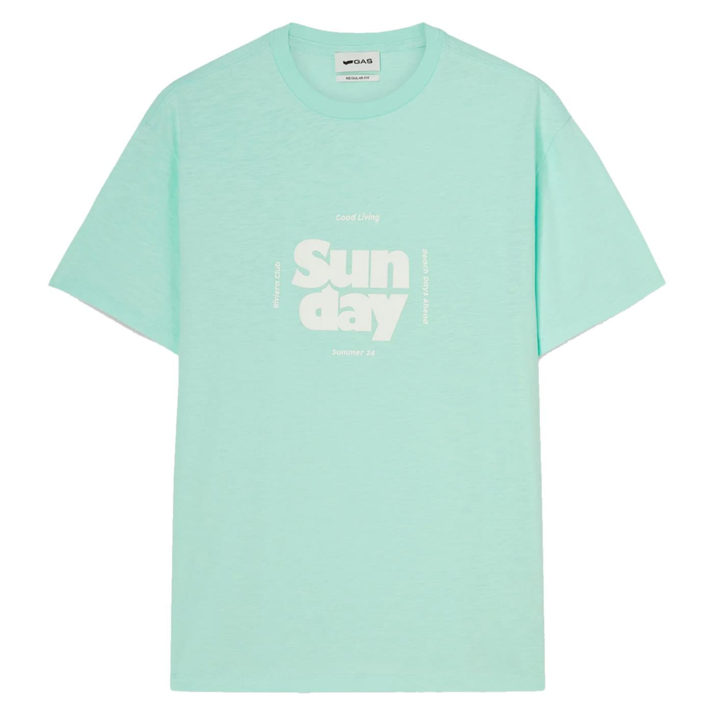 GAS ARNOUX JERSEY SLUB MC TEE
