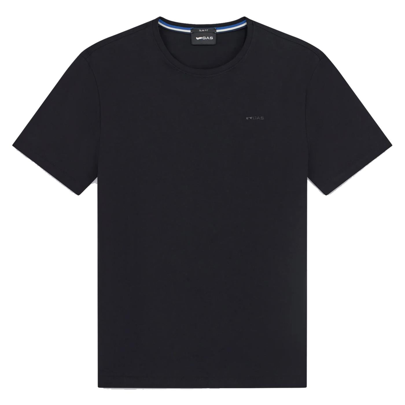 GAS T-SHIRT SCUBA STRETCH - Nero - immagine principale