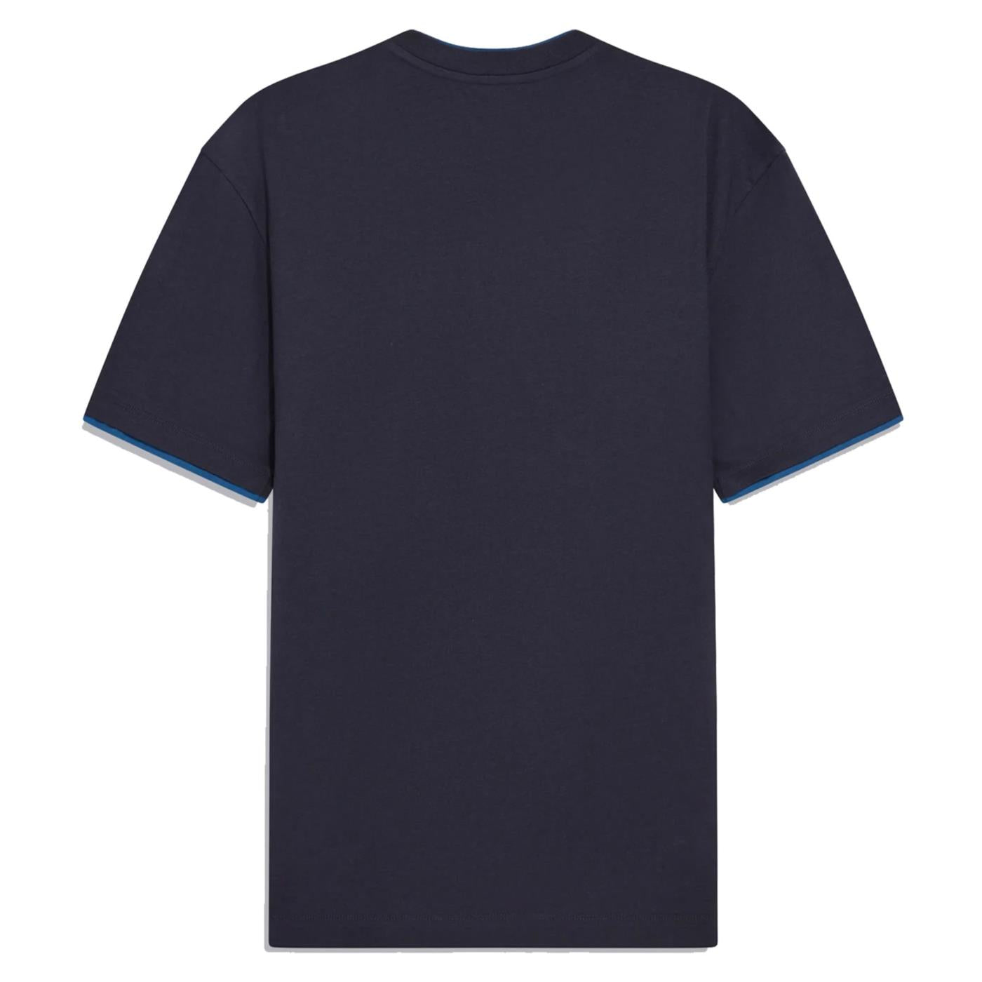 GAS T-SHIRT DHARIS MC EDGE - Blu - vista 7