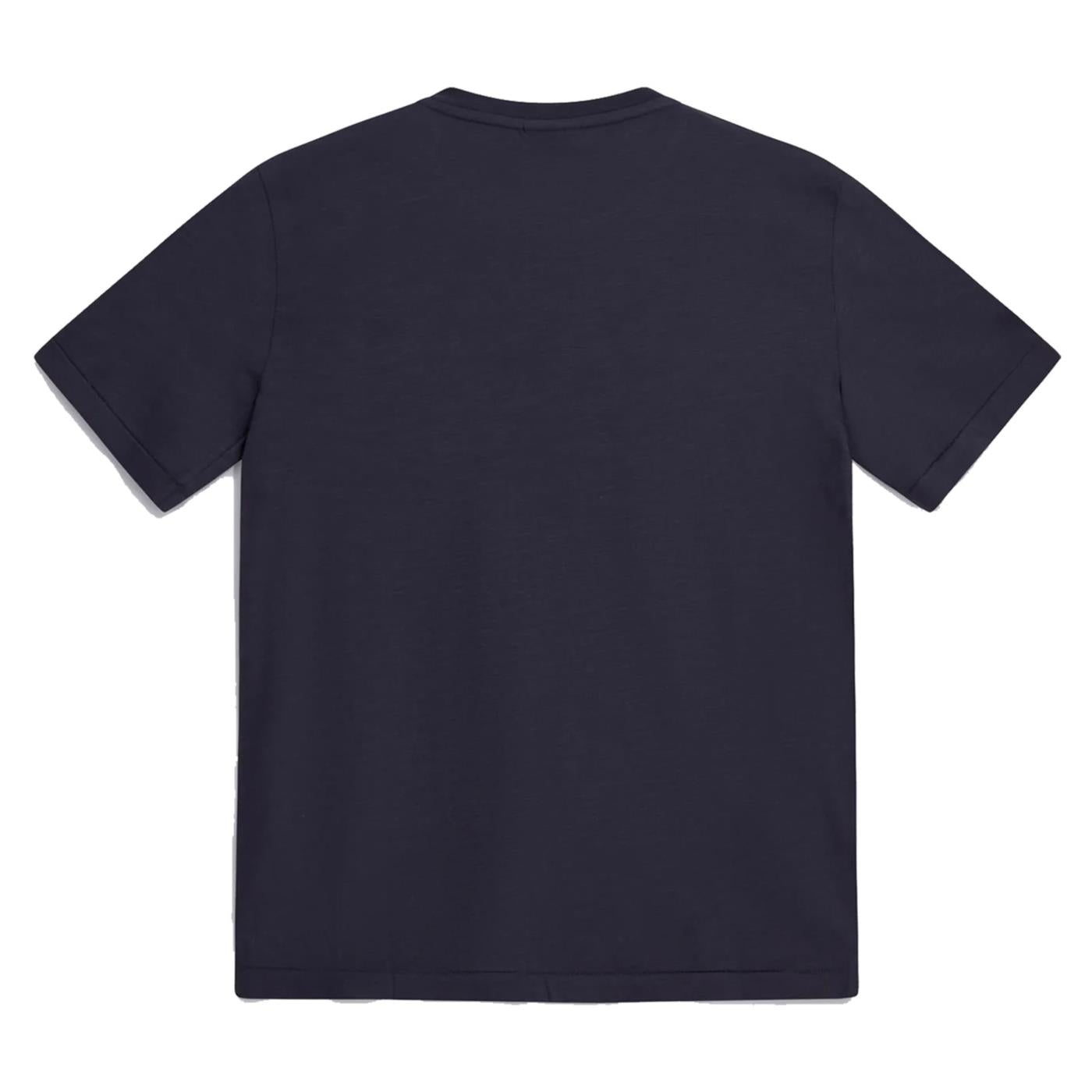 GAS T-SHIRT ARNOUX MC SLUB - Blu - vista 2