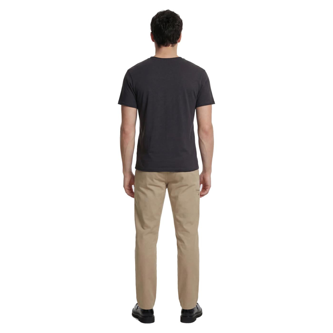 GAS T-SHIRT MC SCUBA SLUB - Grigio scuro - vista 2