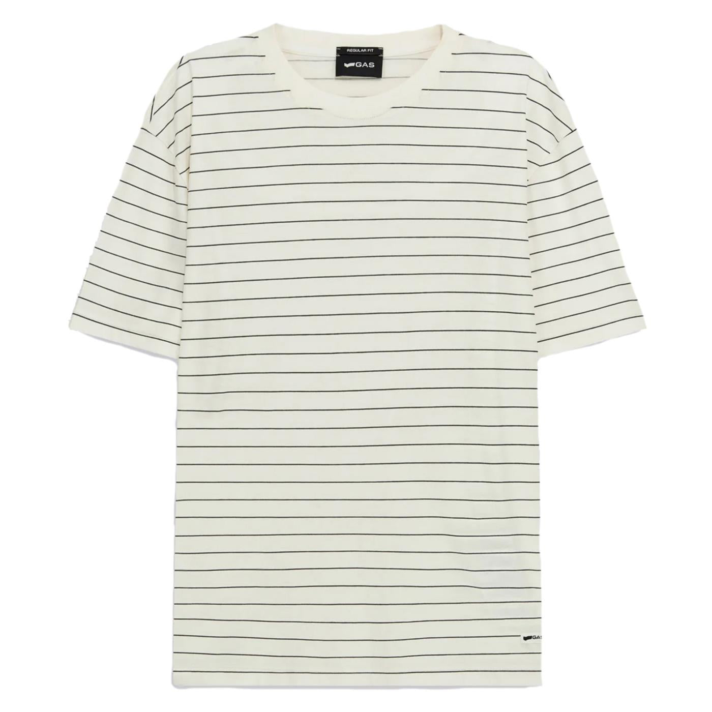 GAS T-SHIRT MC DHARIS STRIPES - vista 2