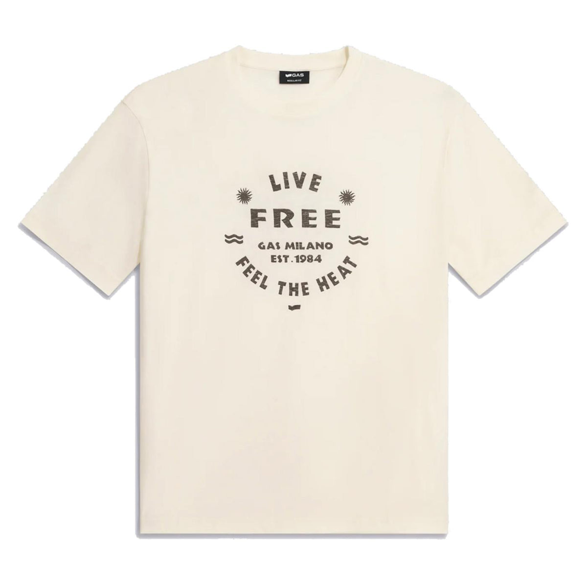 GAS T-SHIRT MC DHARIS LIGHT